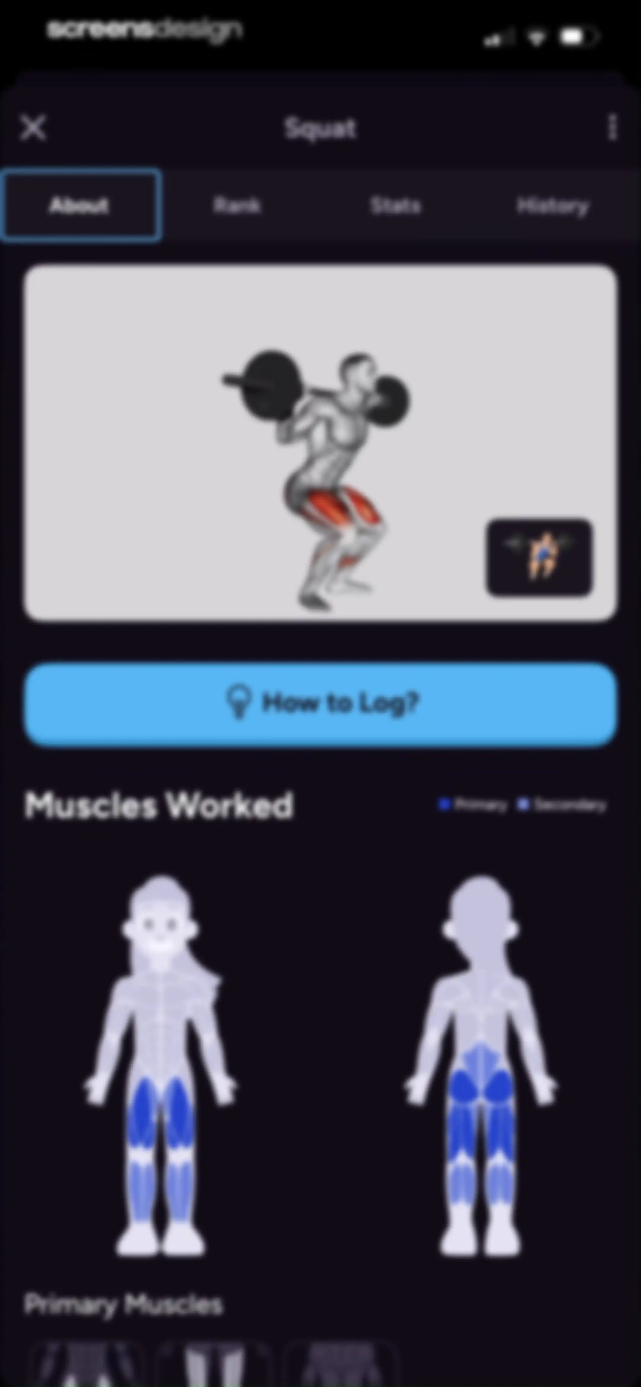 Liftoff - Ranked Gym Workouts screen 115