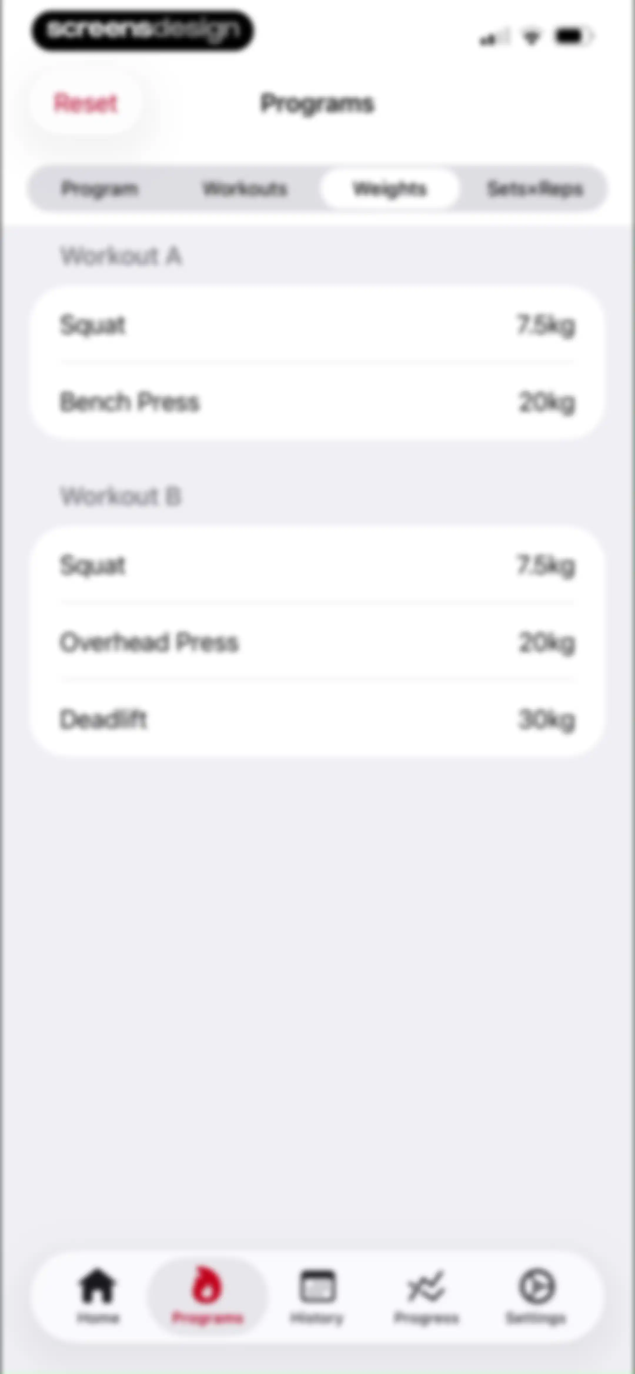 Stronglifts 5x5 Workout Plan screen 73
