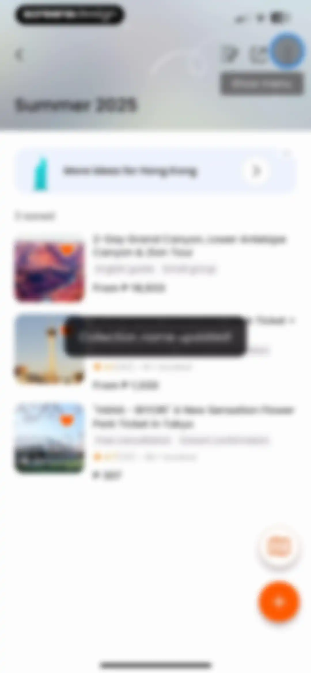 Klook: Travel & Activities screen 121