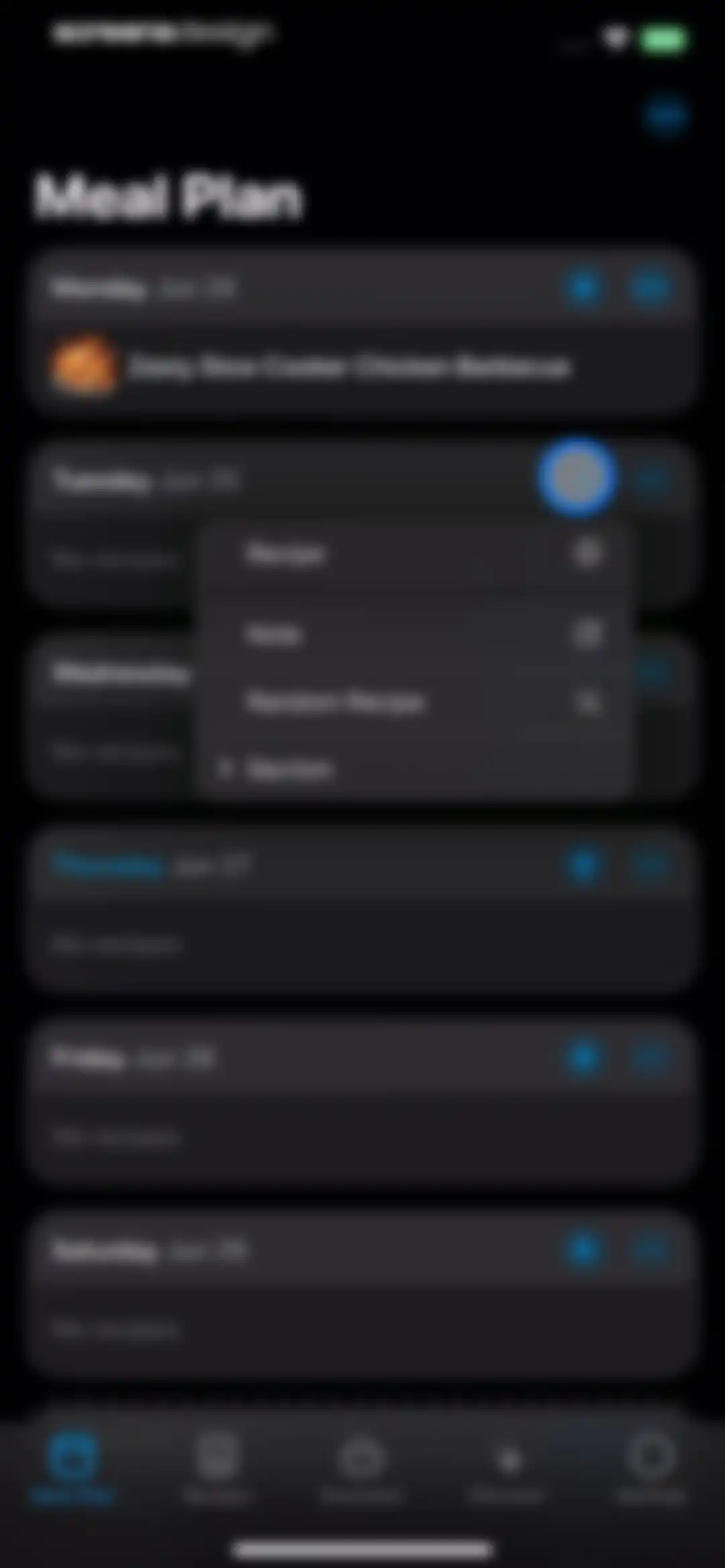 Crouton: Recipe Manager screen 44