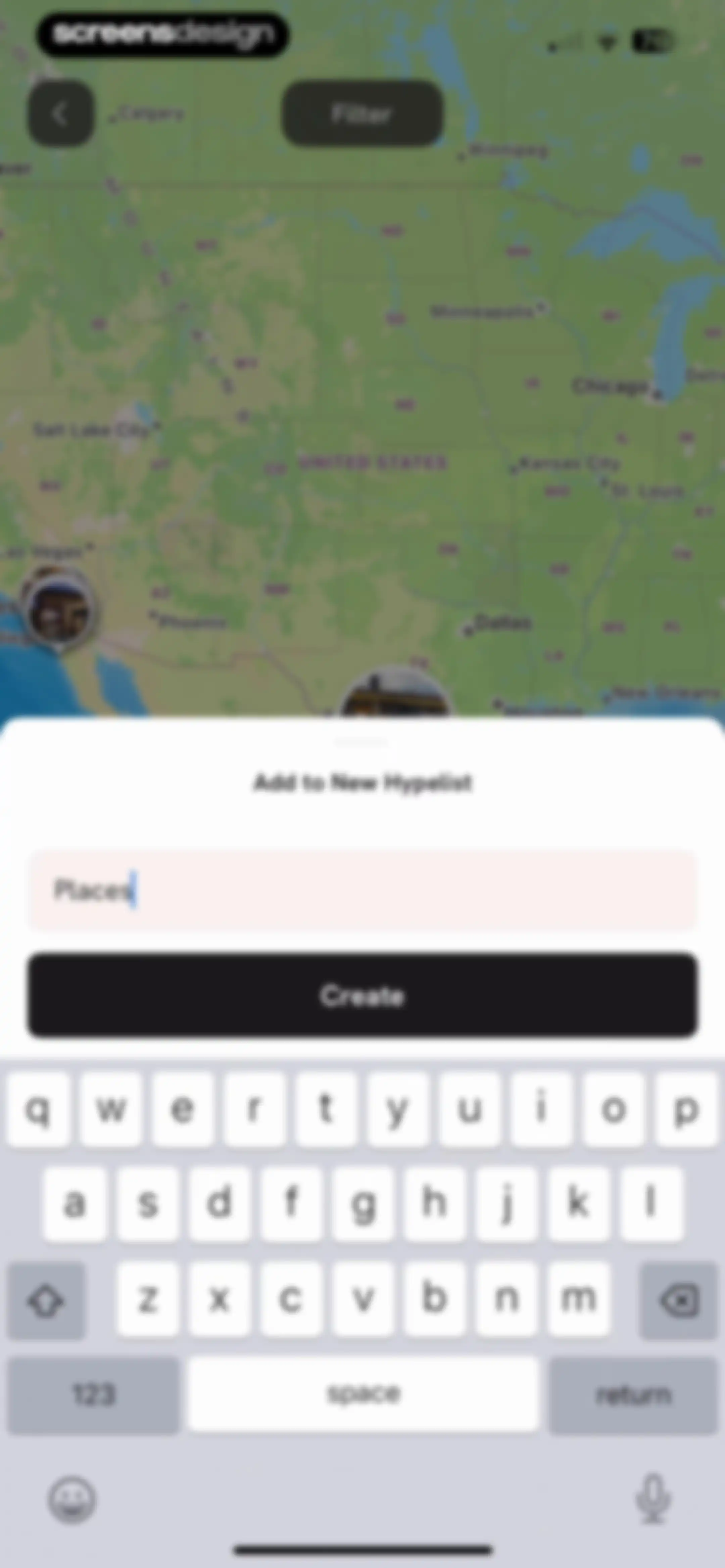 Hypelist: Create & Share Lists screen 45