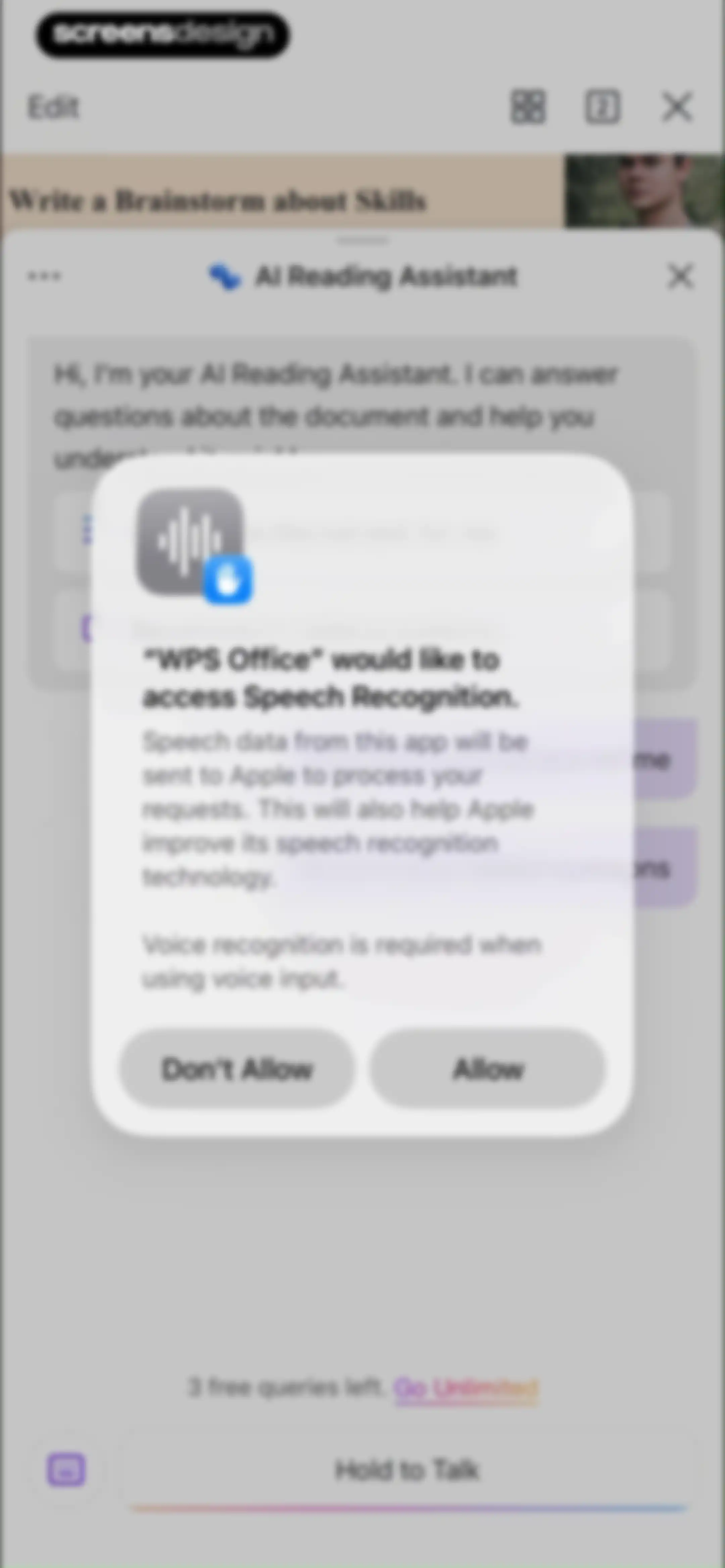 WPS Office-AI Doc, PDF, Sheet screen 78