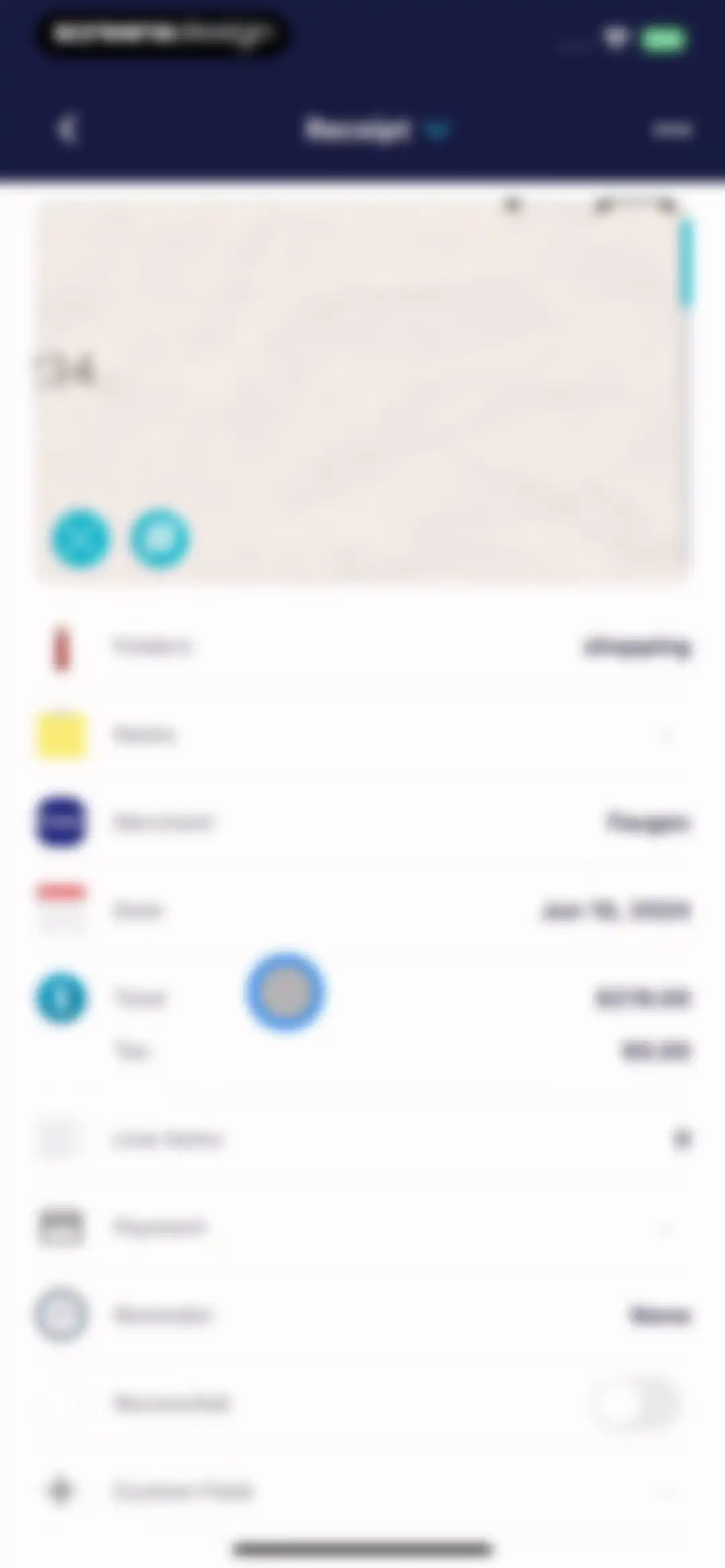 SimplyWise: Receipts, Expenses screen 28