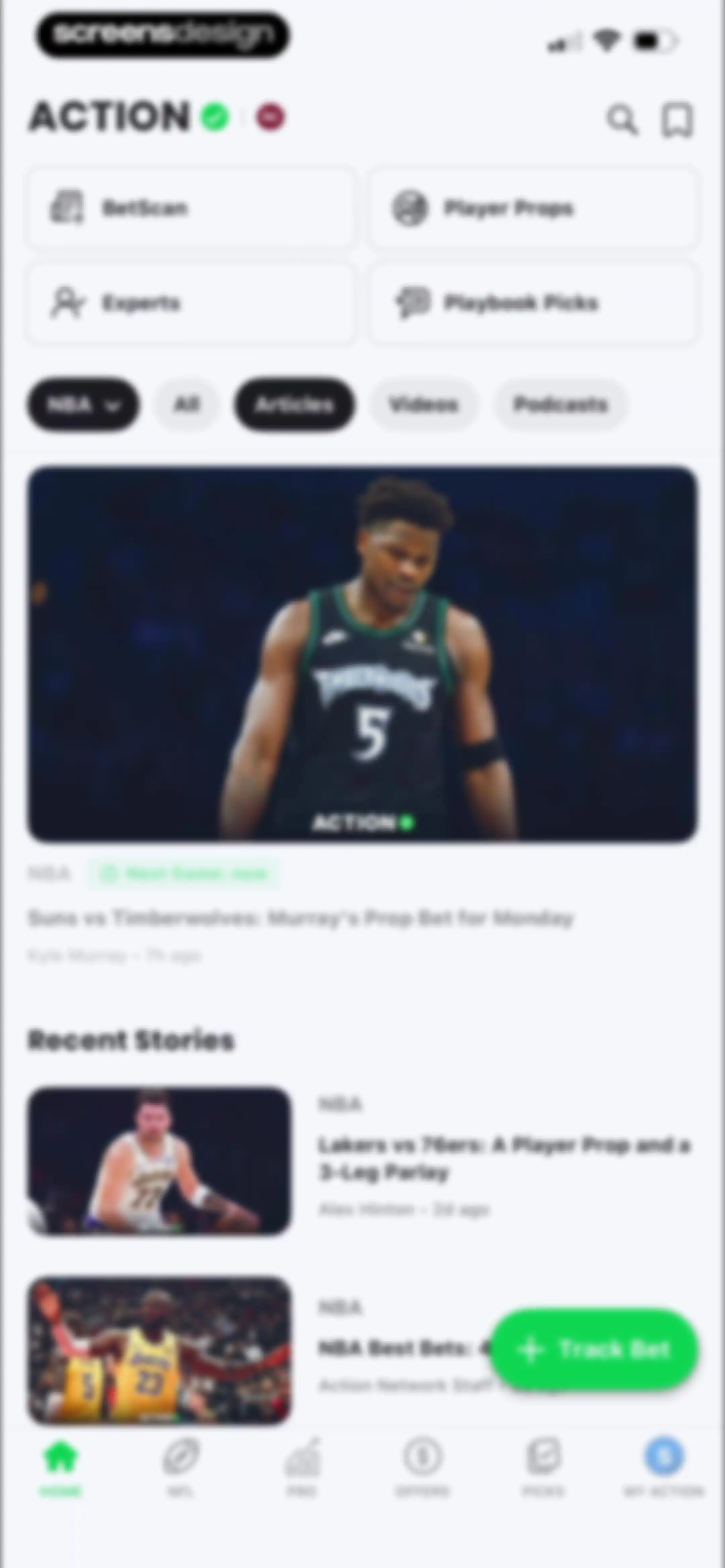 Action Network: Sports Betting screen 65