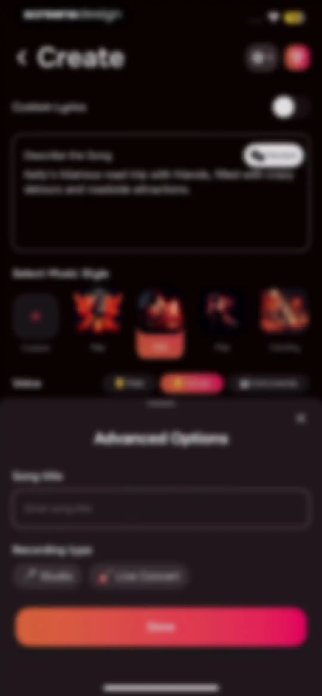 MIA: AI Song Generator screen 7