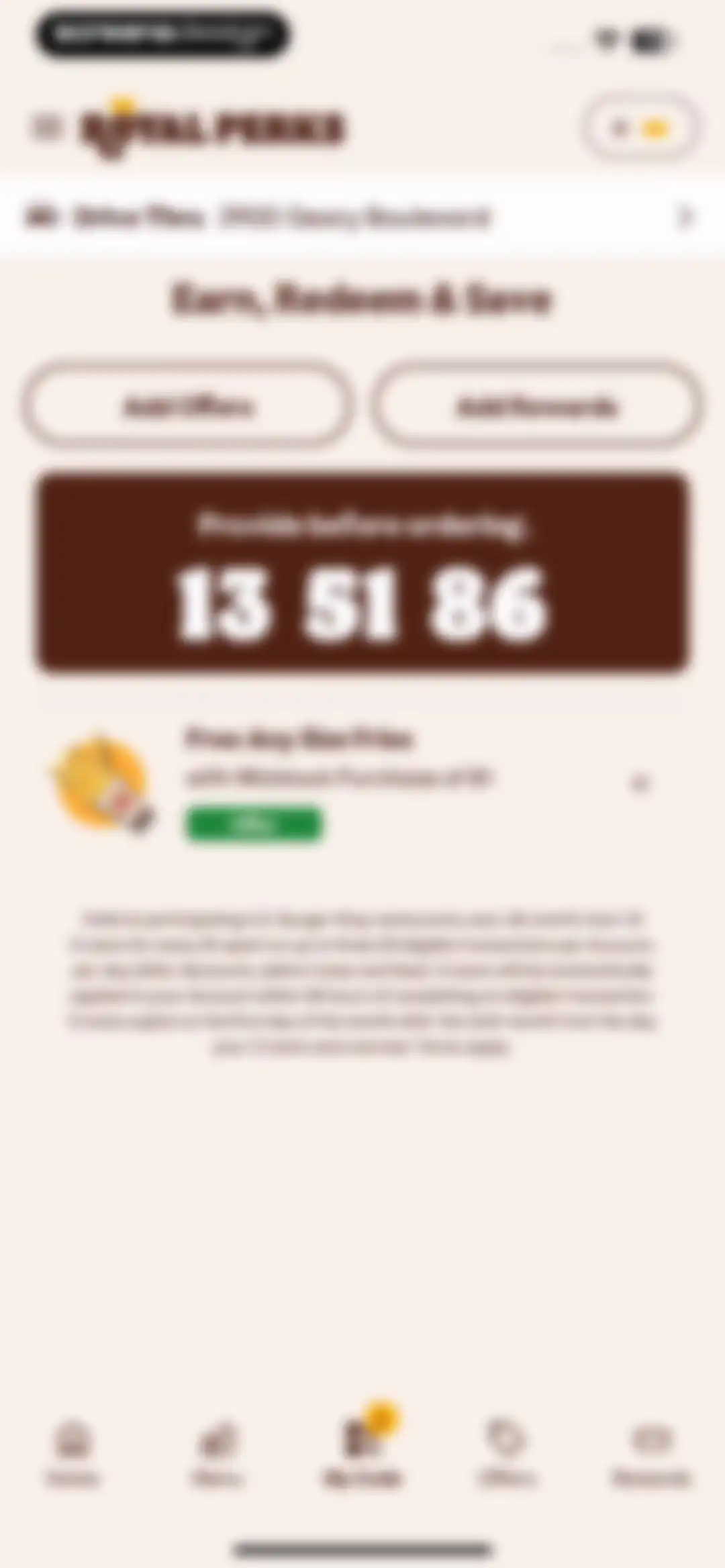 BURGER KING® App screen 75