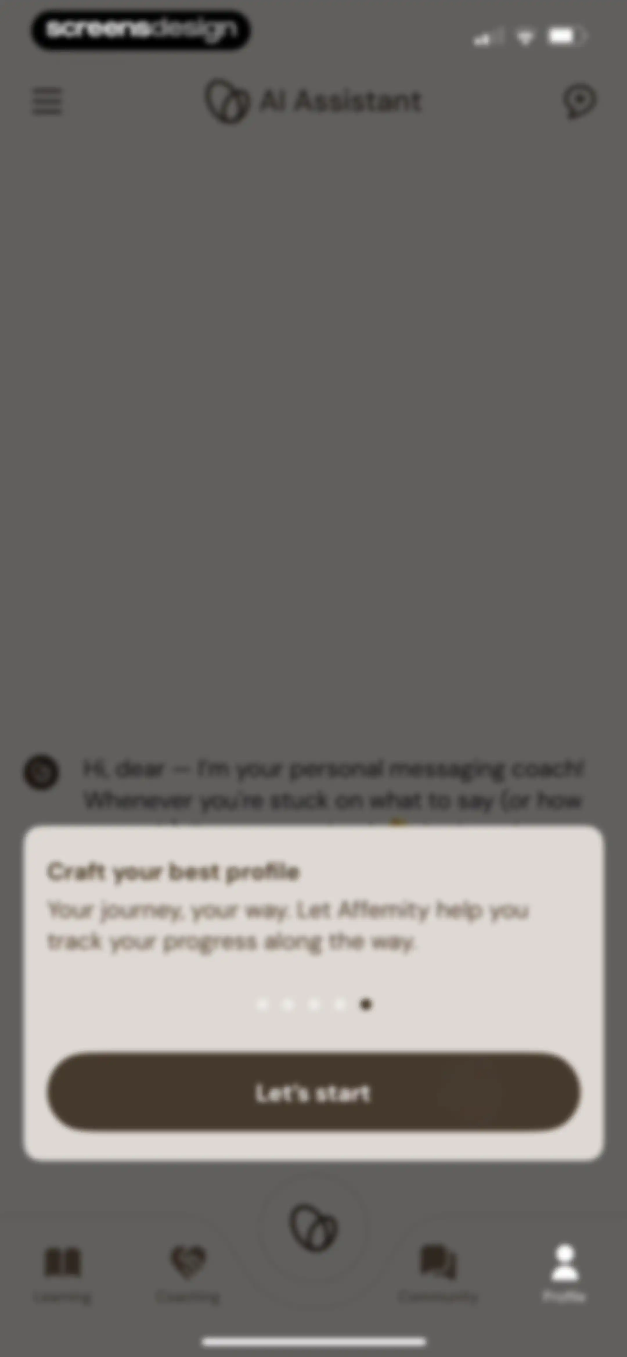 Affemity: Relationship Coach screen 64