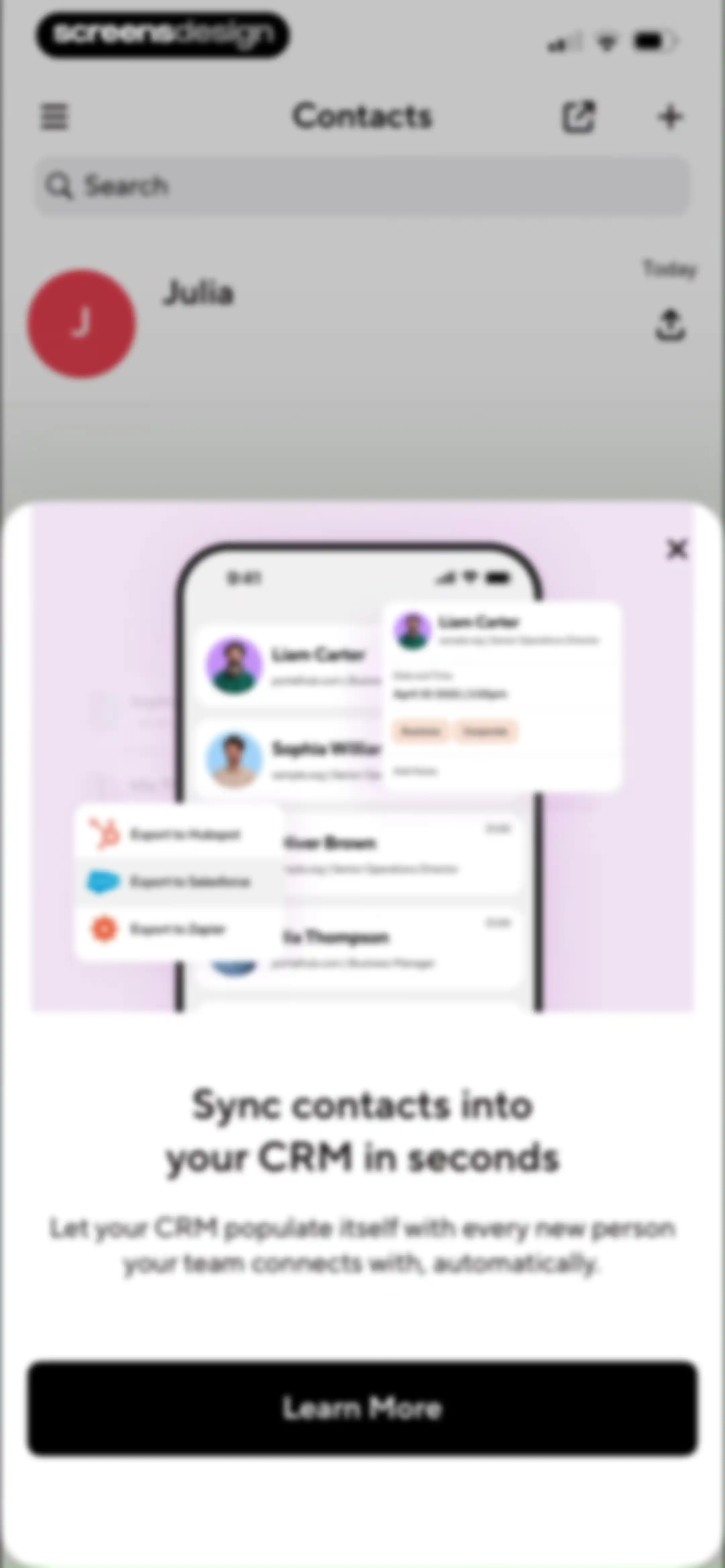 Blinq: Digital Business Card screen 96