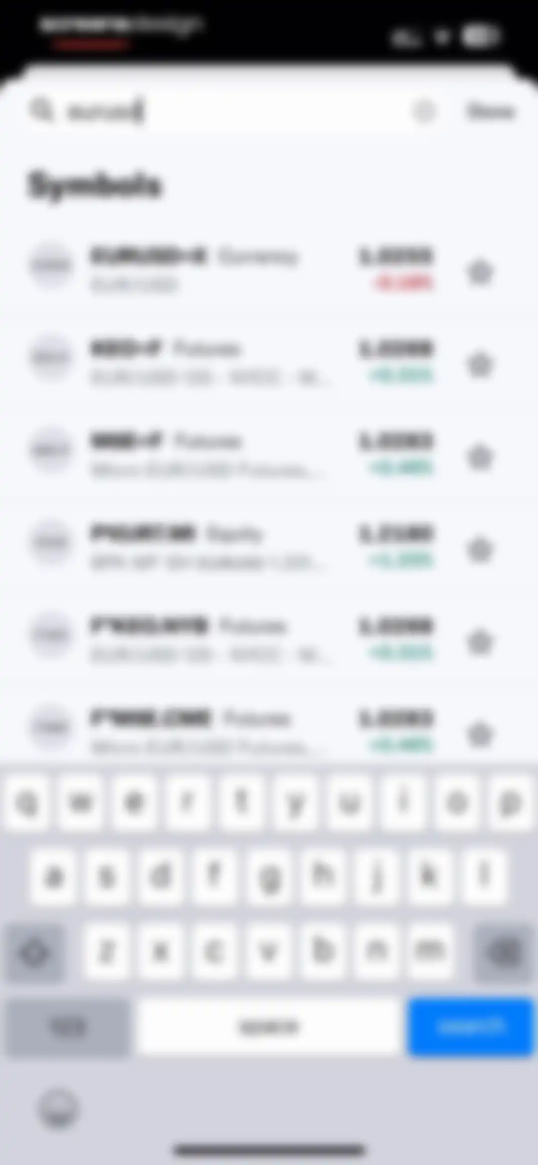 Yahoo Finance: Stocks, Markets screen 15