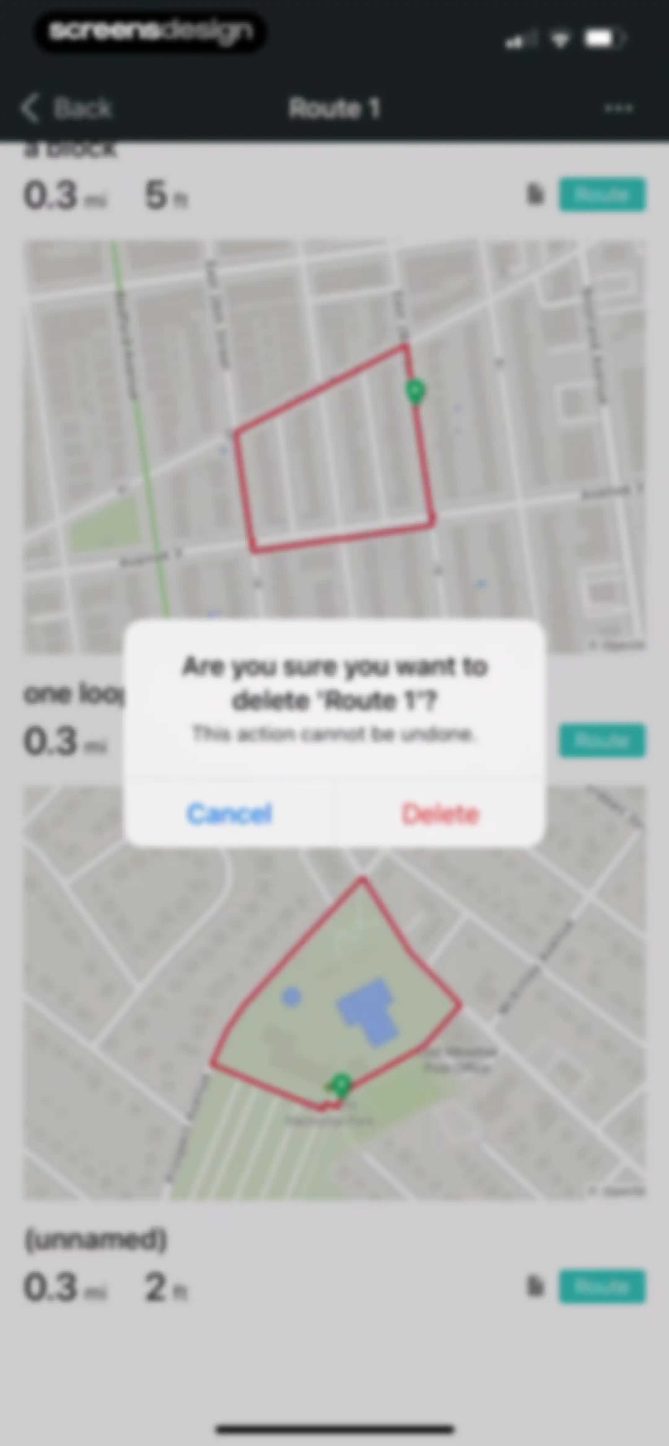 Ride with GPS: Bike Navigation screen 97