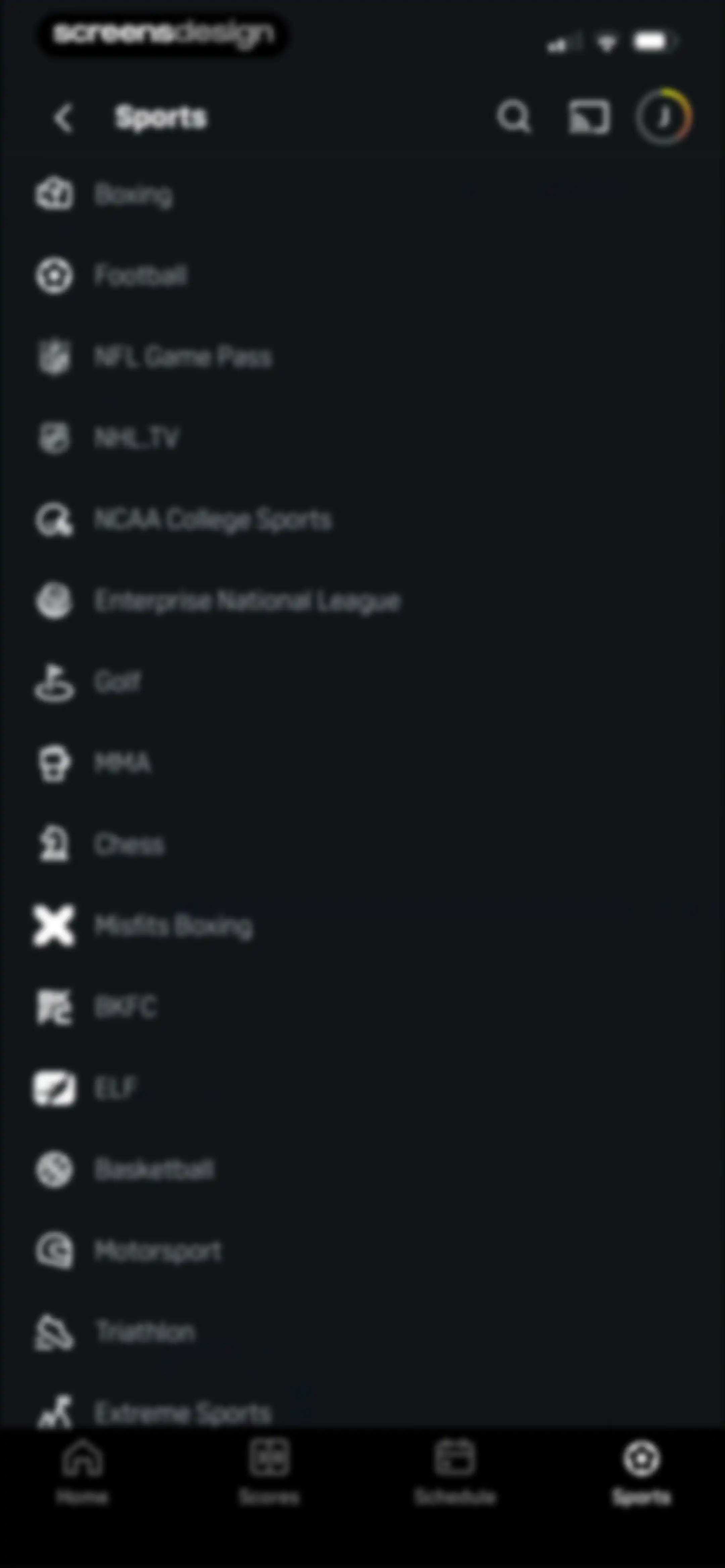 DAZN: Stream Live Sports screen 85