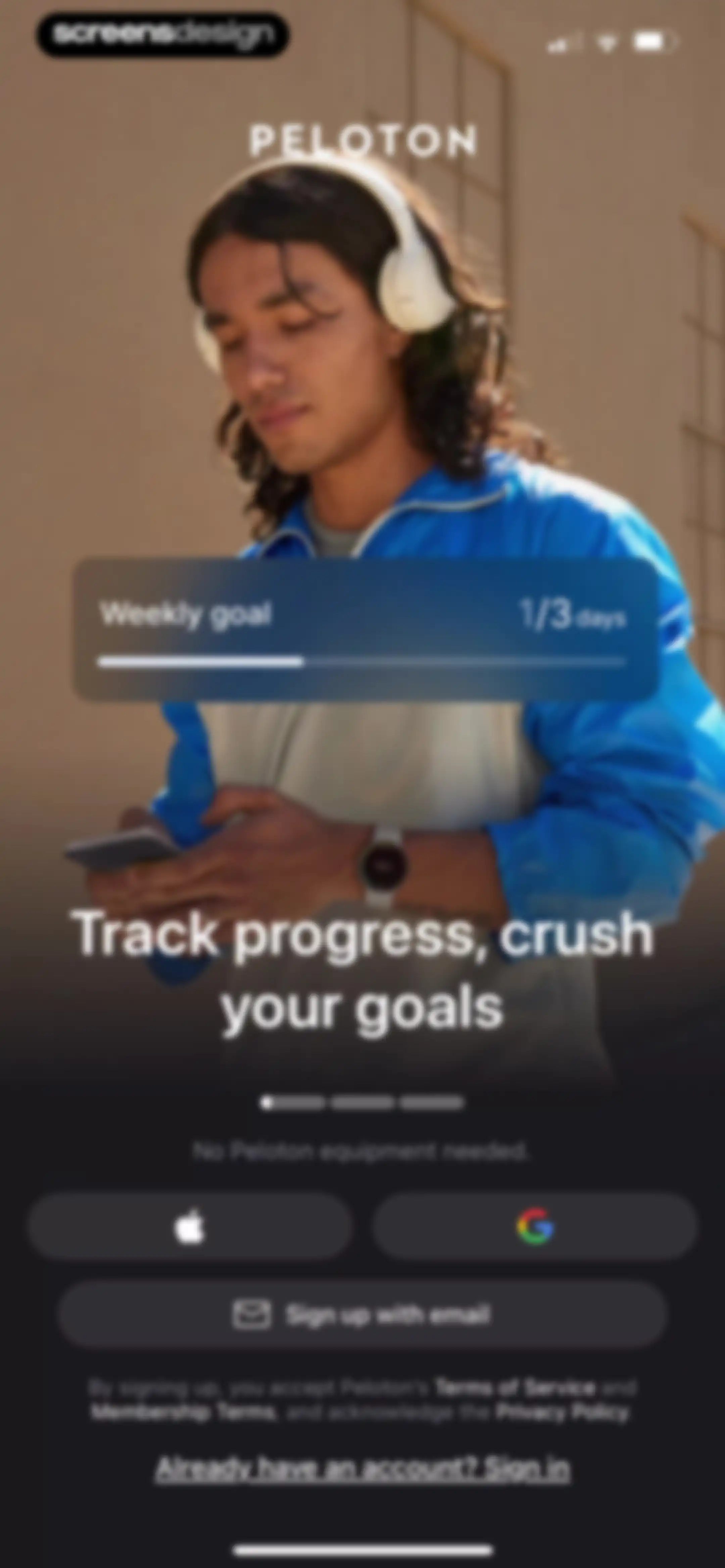 Peloton: Fitness & Workouts screen 2