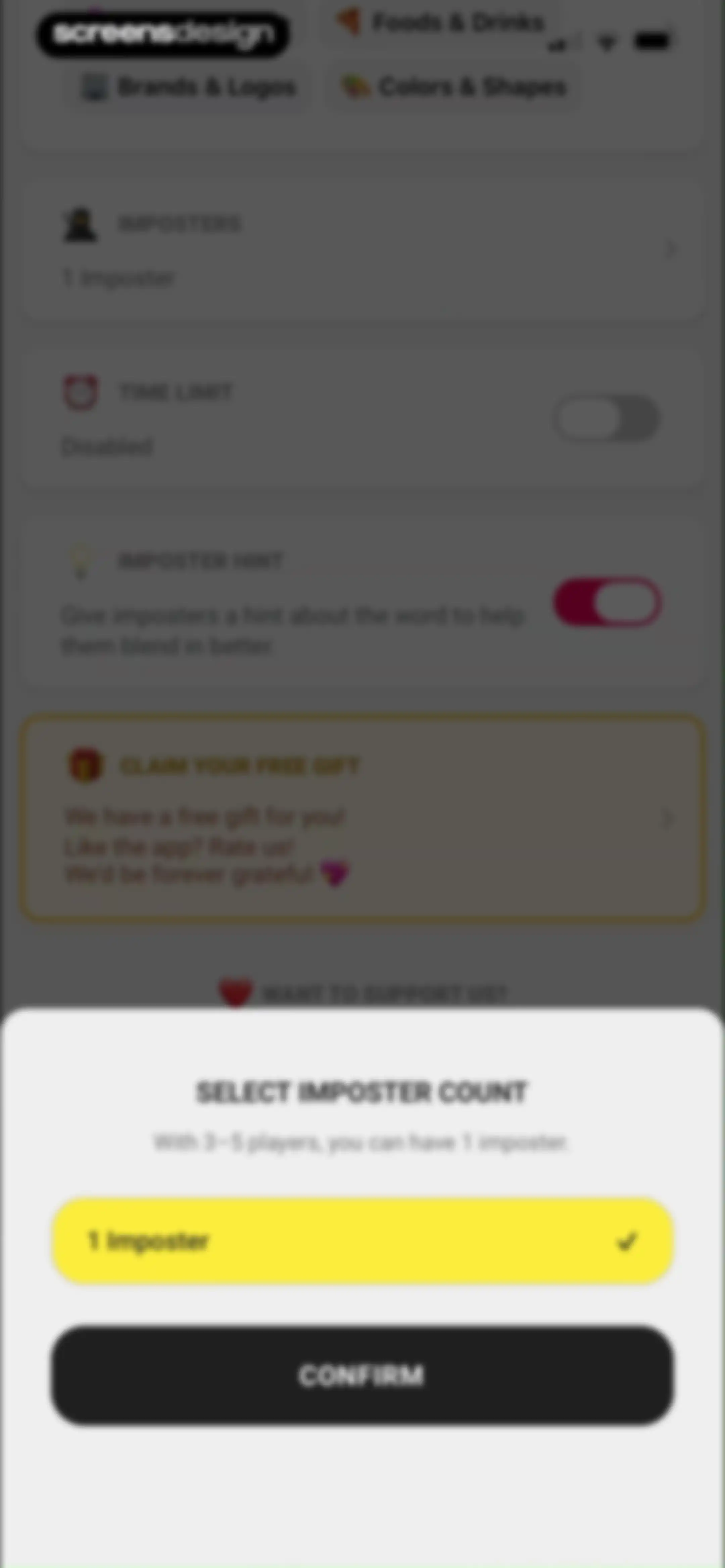 Imposter Who? - Word Game screen 13