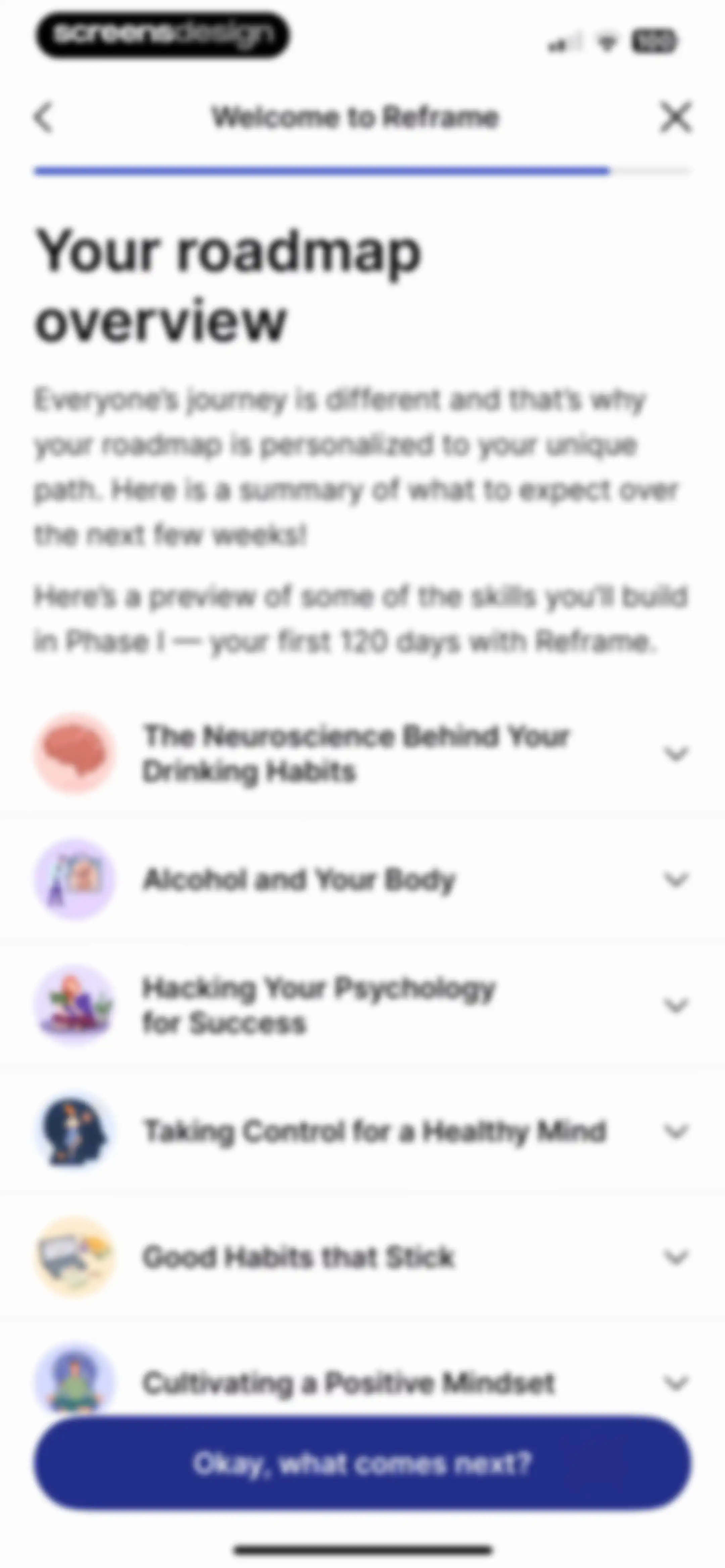 Reframe: Drink Less & Thrive screen 52
