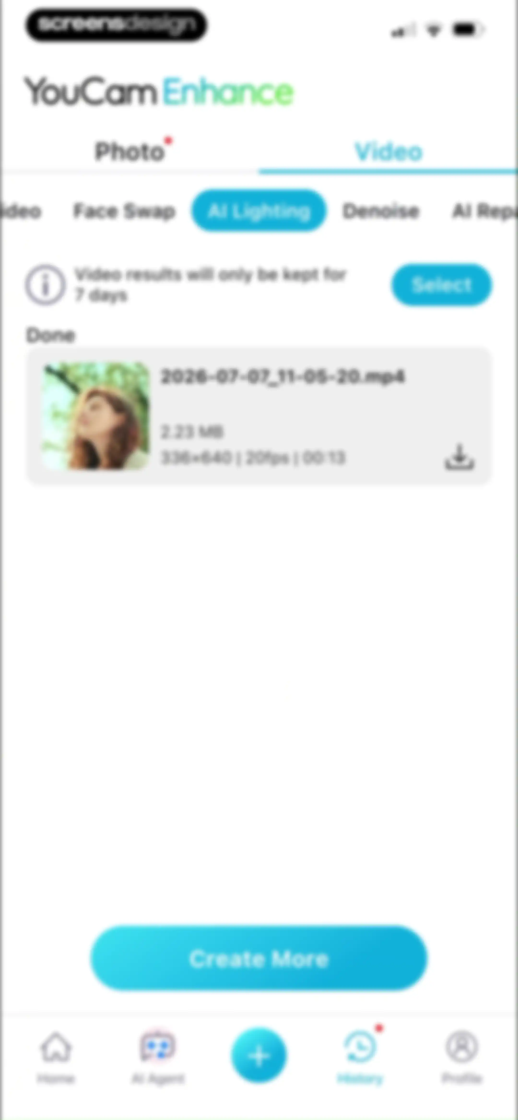 YouCam Enhance: AI Photo&Video screen 92