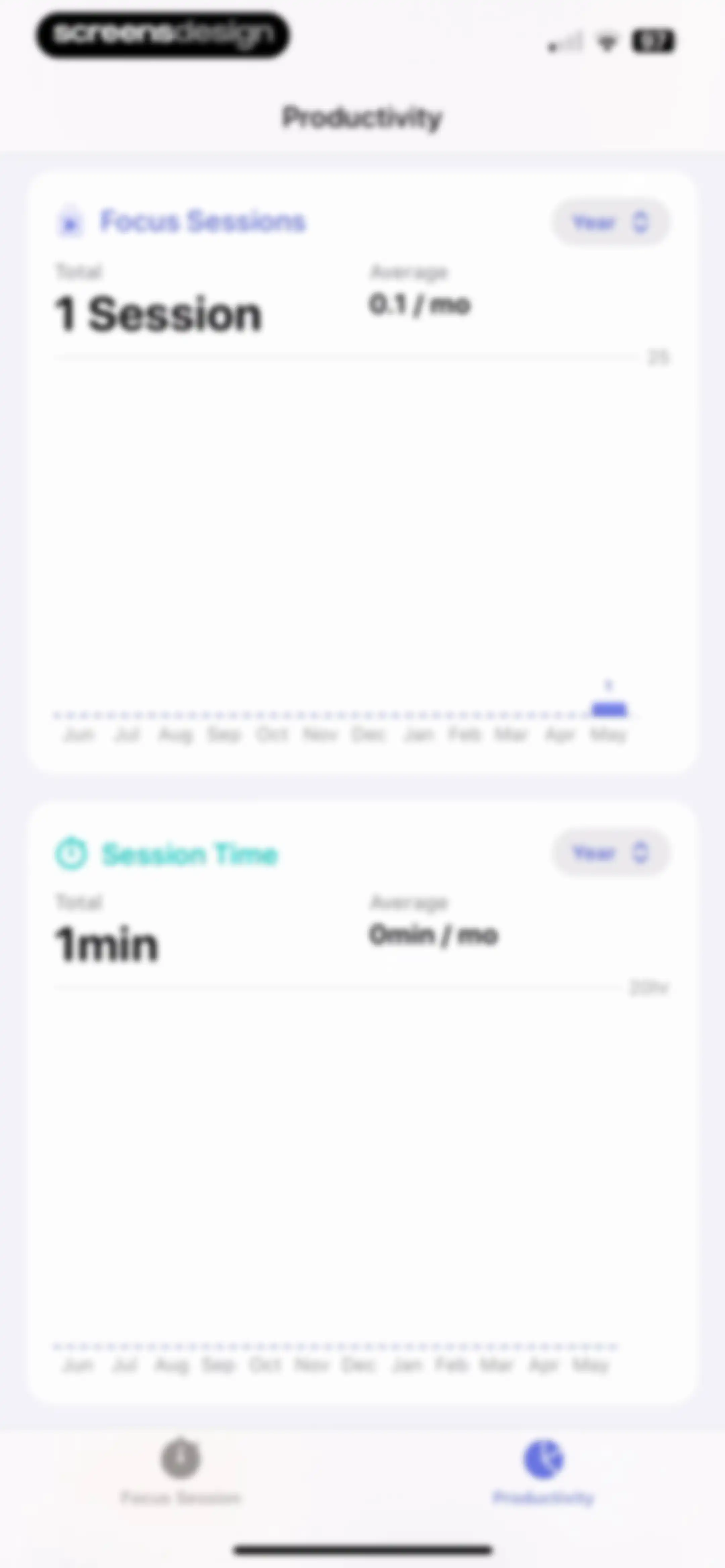 Focused Work - Pomodoro Timer screen 119