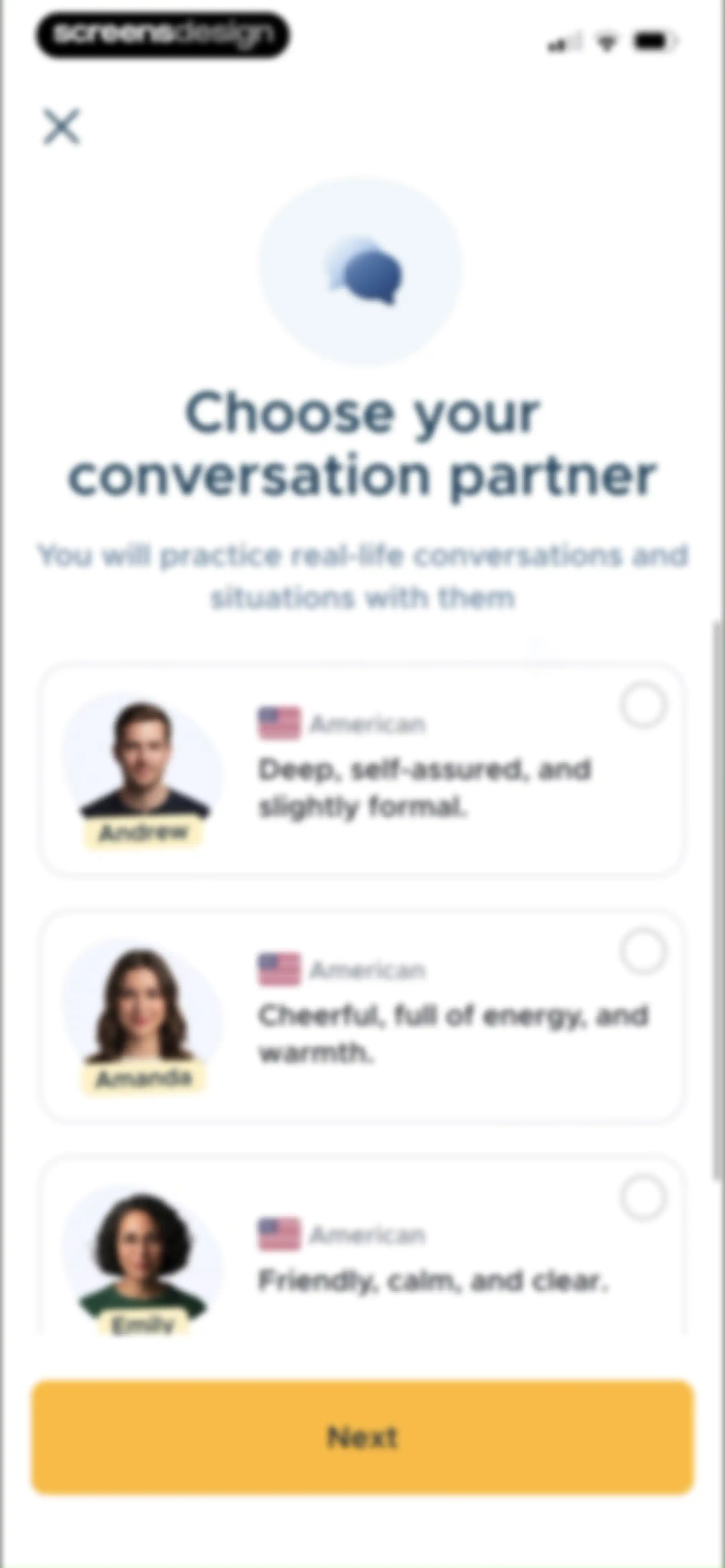 BeeSpeaker Learn English screen 94