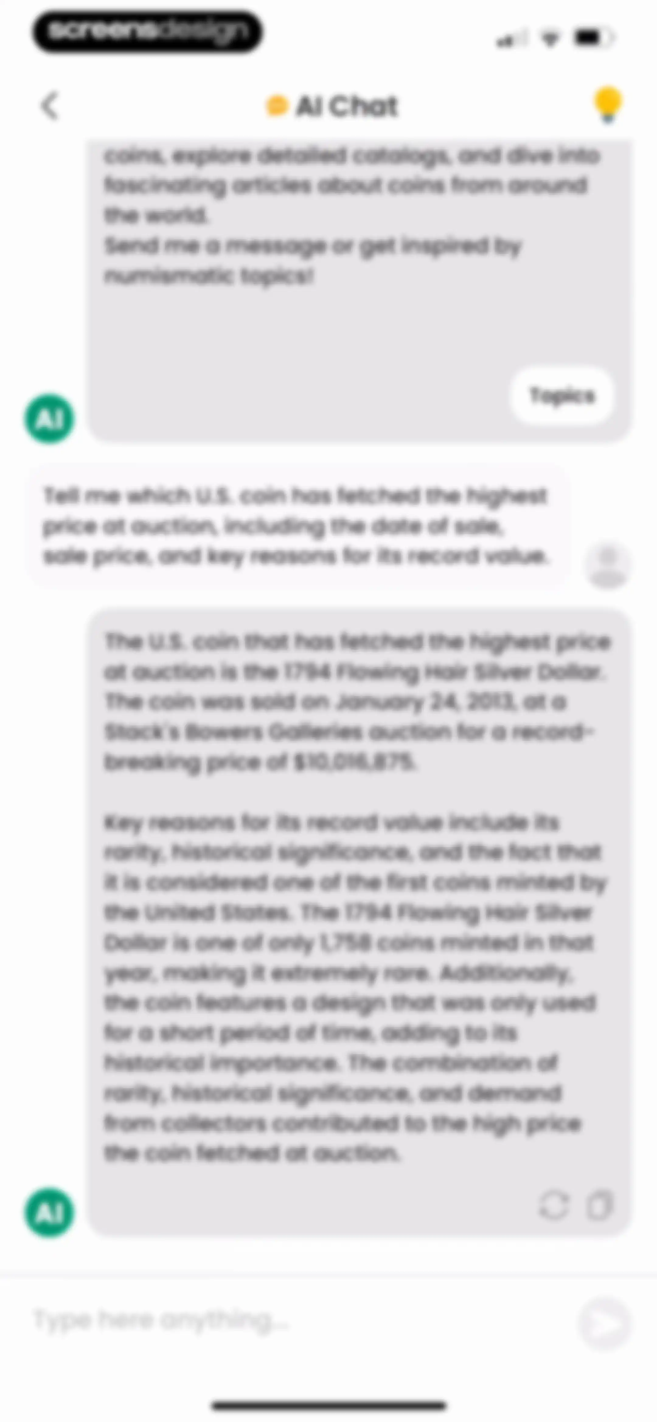 Coin ID Scanner: Value Checker screen 70
