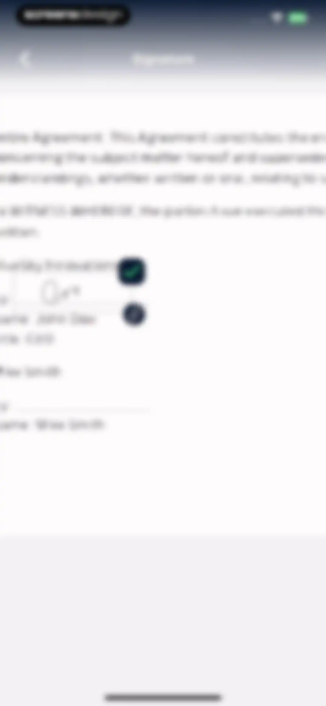 e Signature Scanner, Sign PDF screen 14