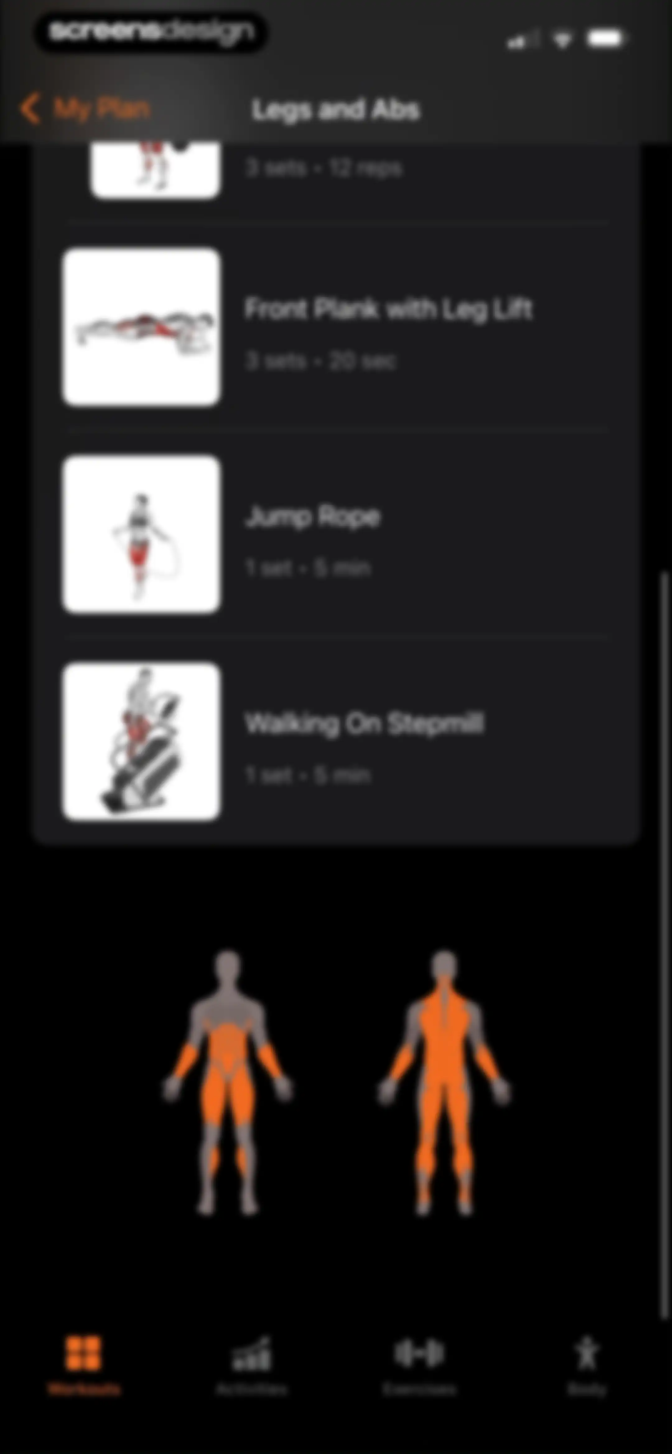 Gym WP - Workout Planner & Log screen 53