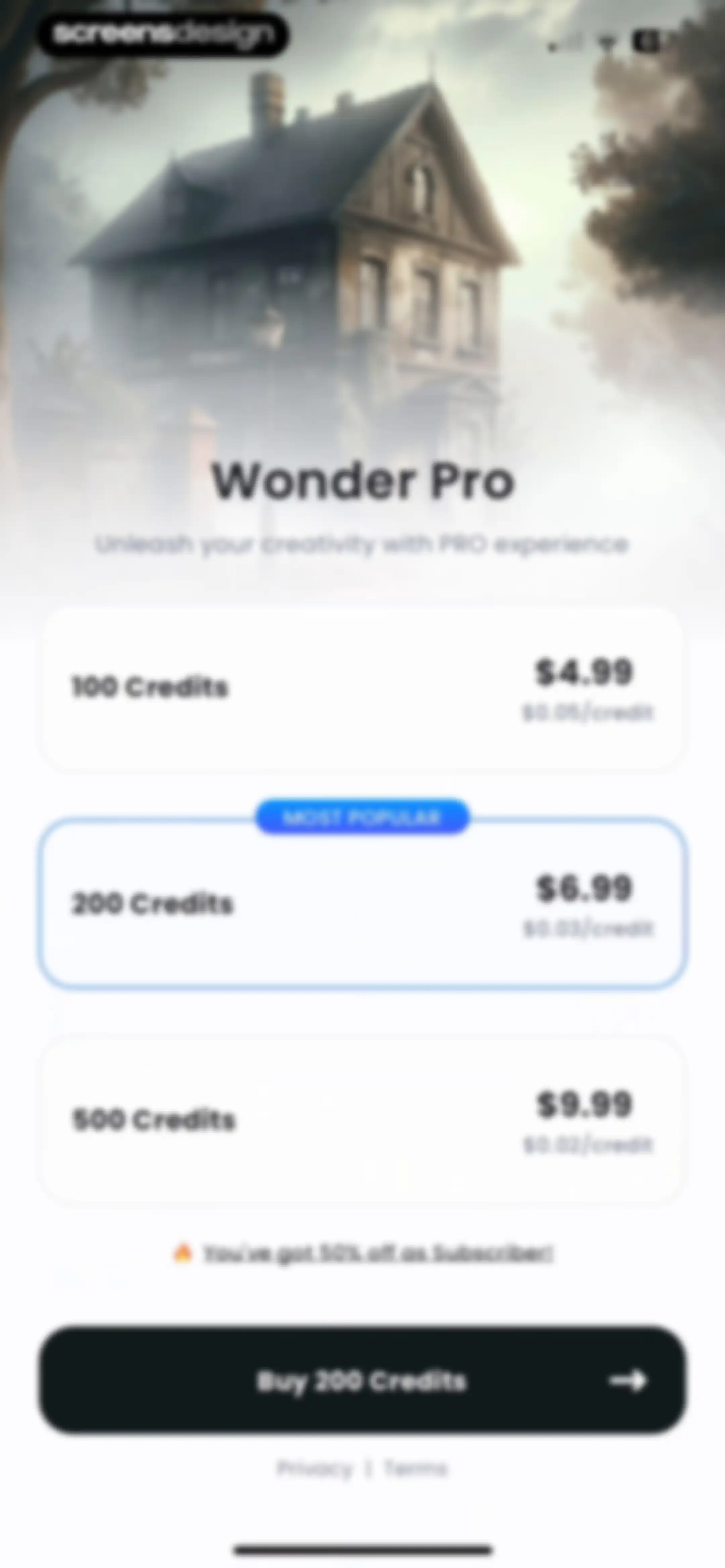 Wonder - AI Art Generator screen 54