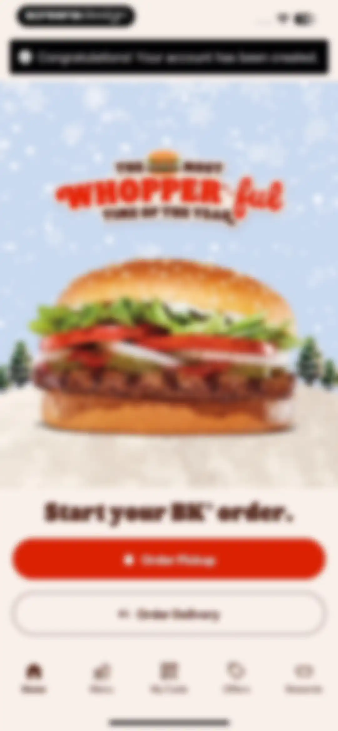 BURGER KING® App screen 11