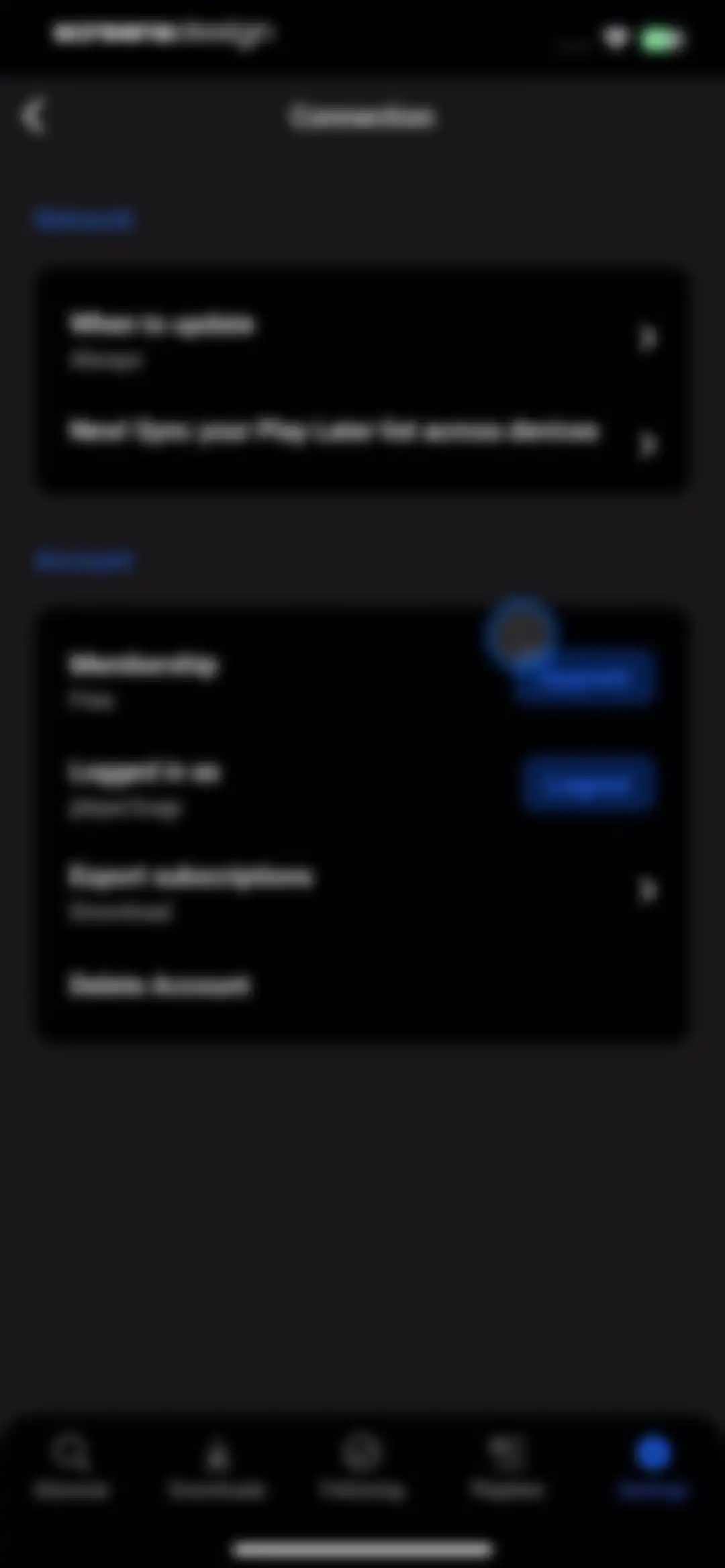 Breaker—The social podcast app screen 104