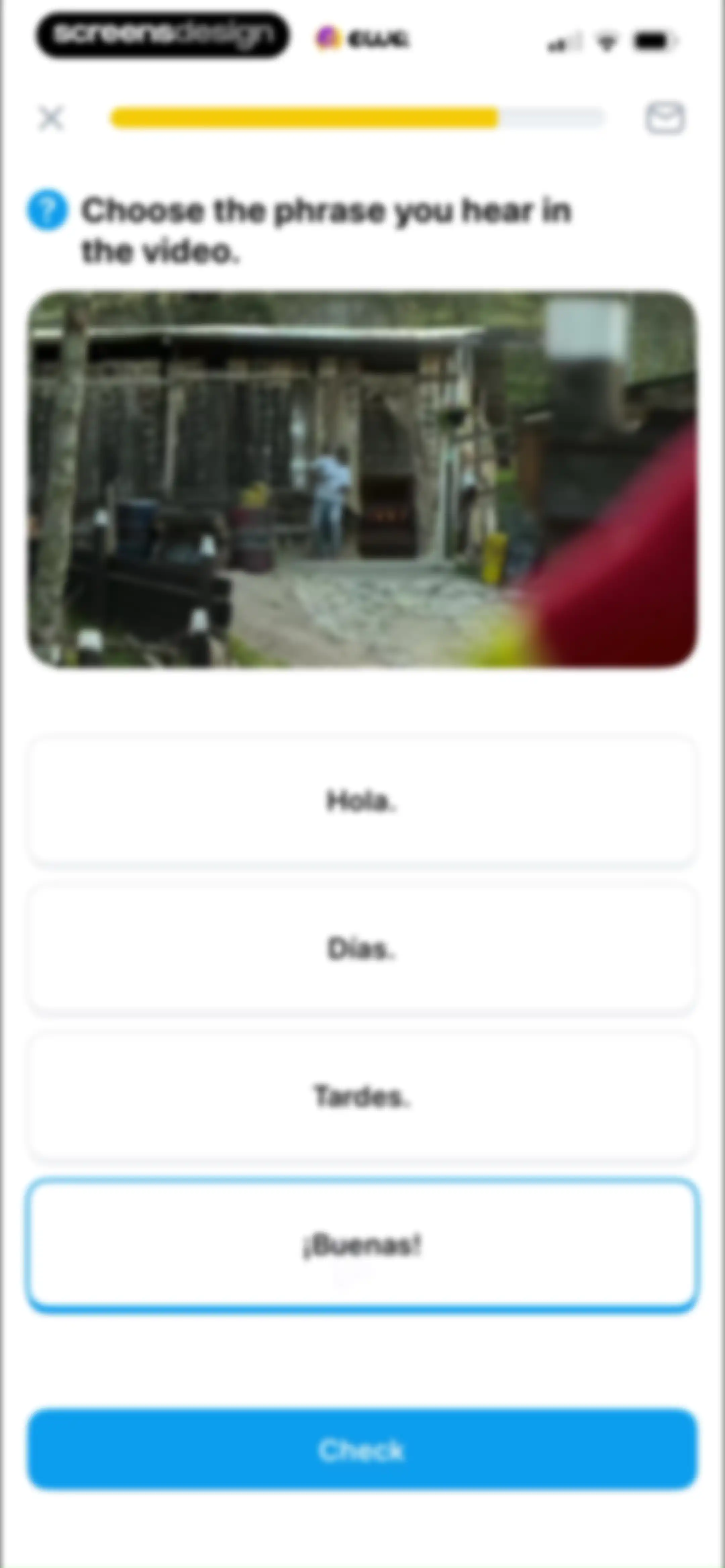 EWA: Learn Languages screen 113