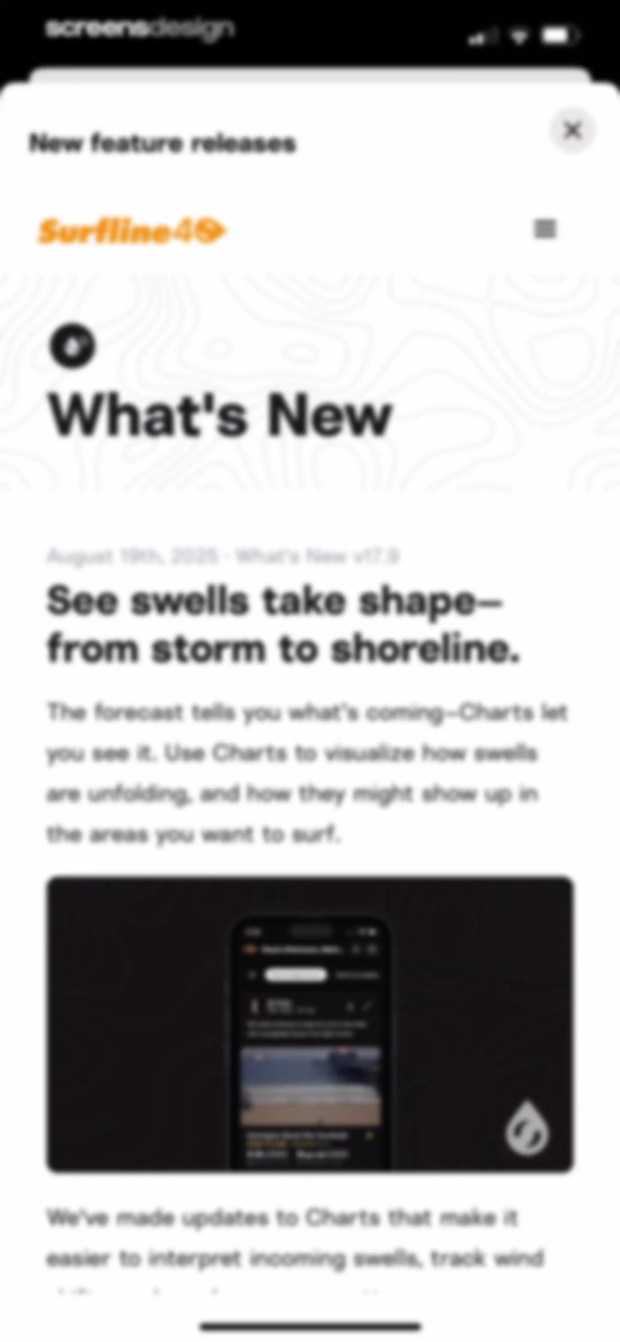 Surfline: Wave & Surf Reports screen 88
