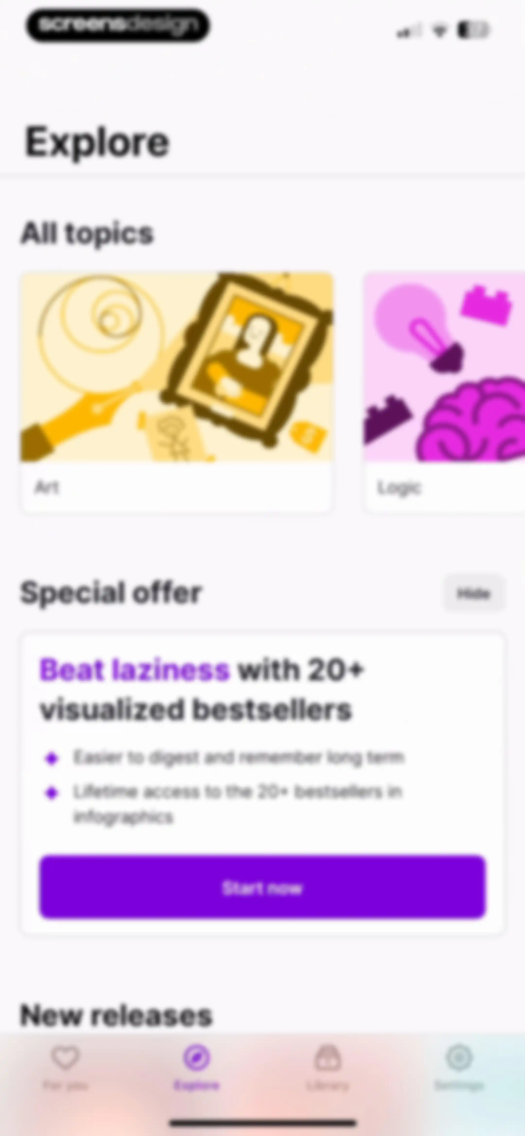 Nibble: Daily Learning & Quiz screen 92