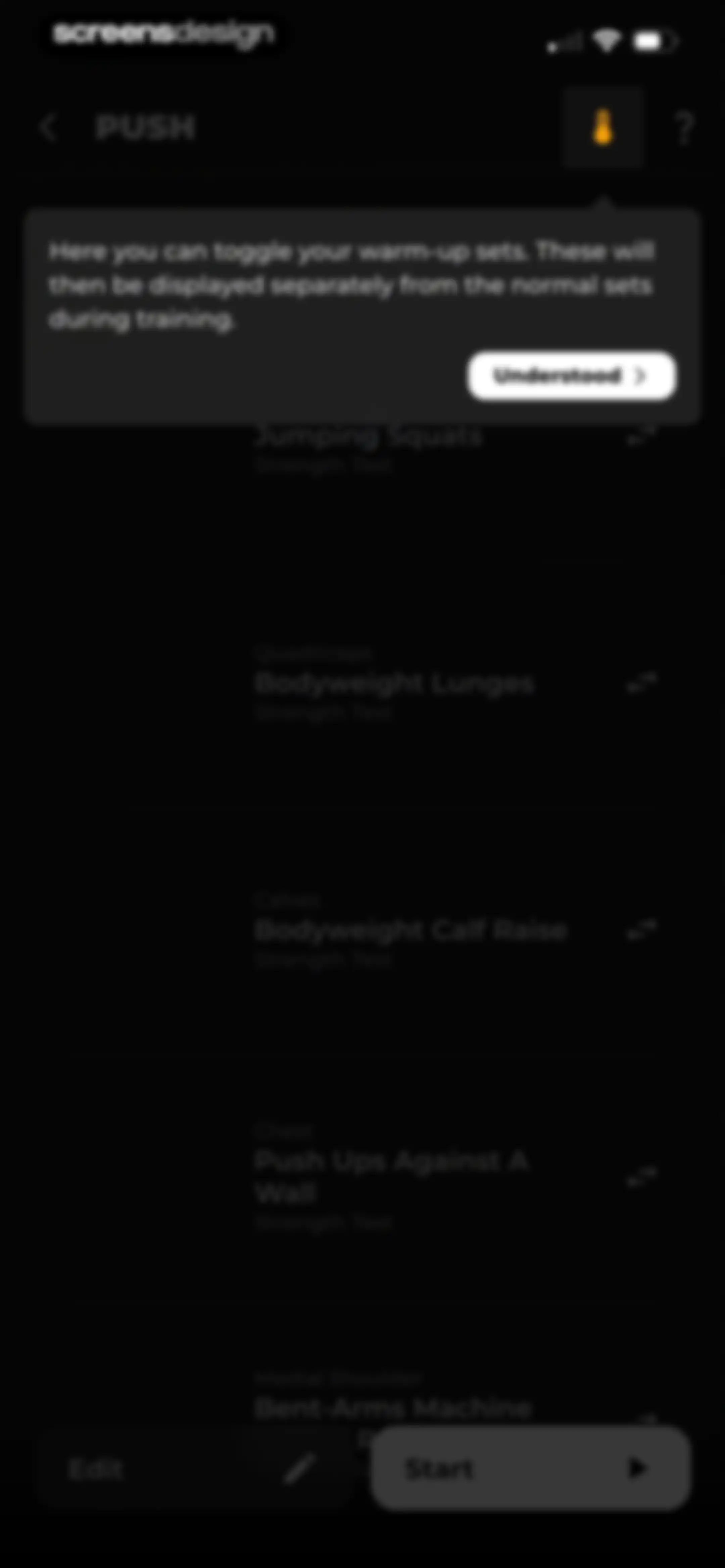 MCI - Personal Training AI screen 59
