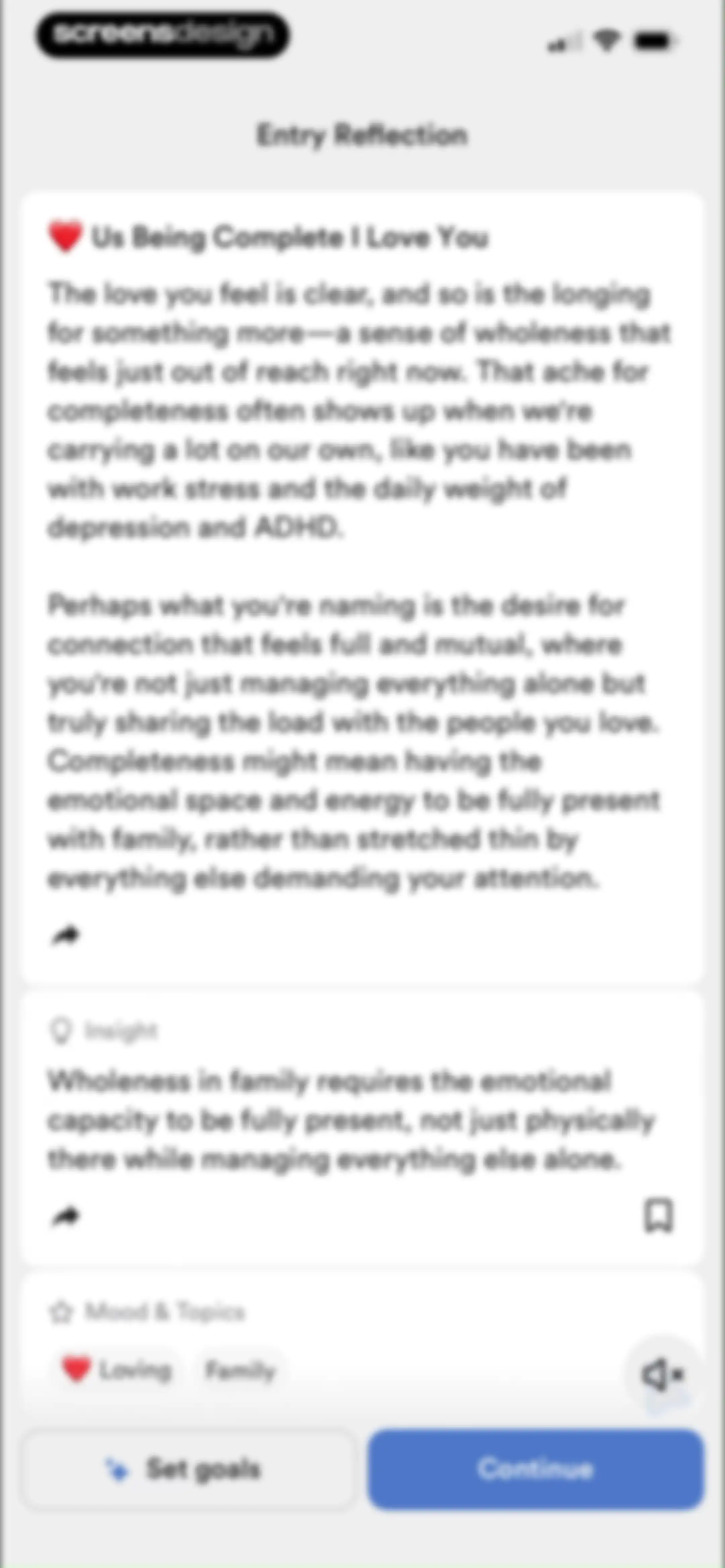 Rosebud: AI Journal & Diary screen 64