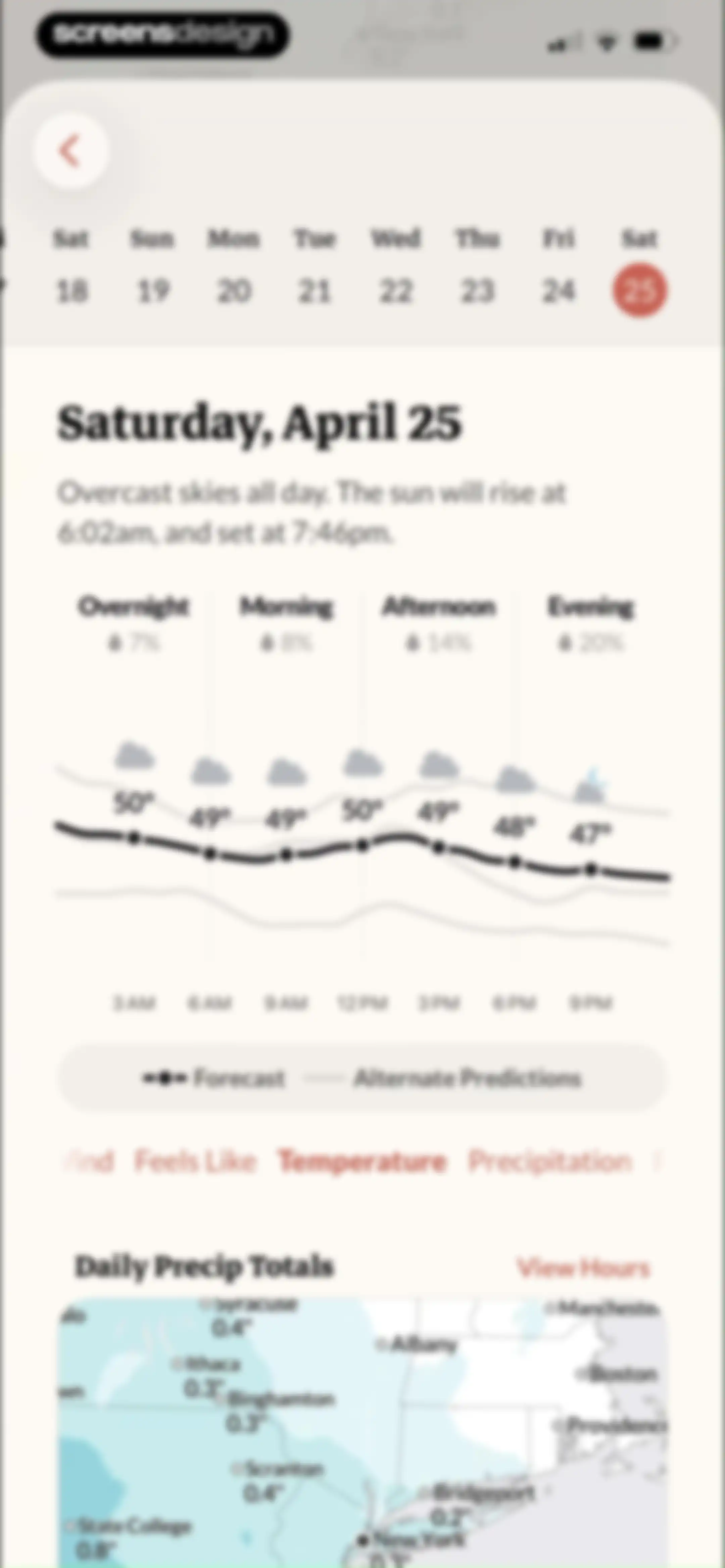 Acme Weather screen 57