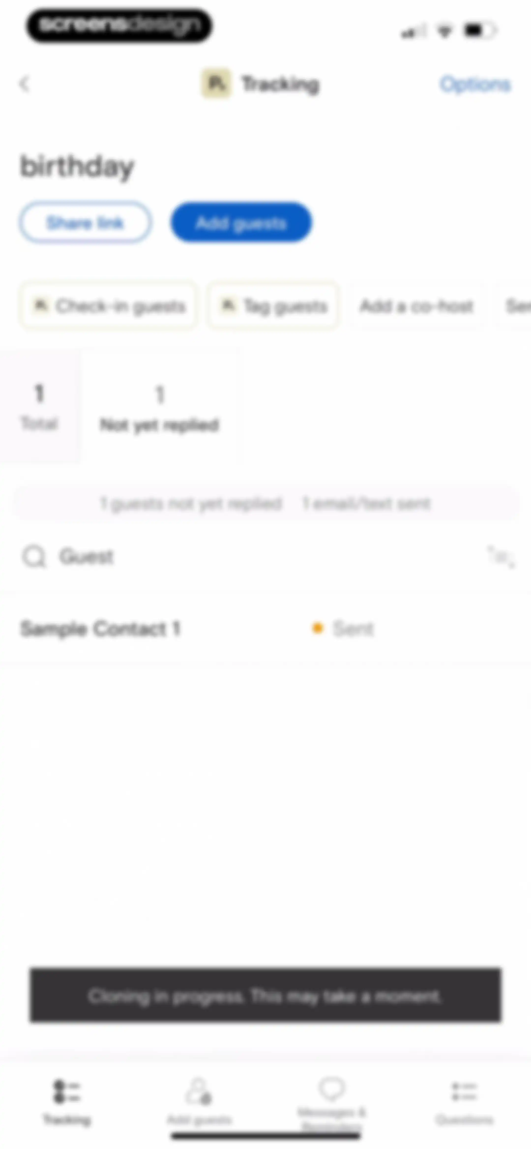 Paperless Post: Invitations screen 116
