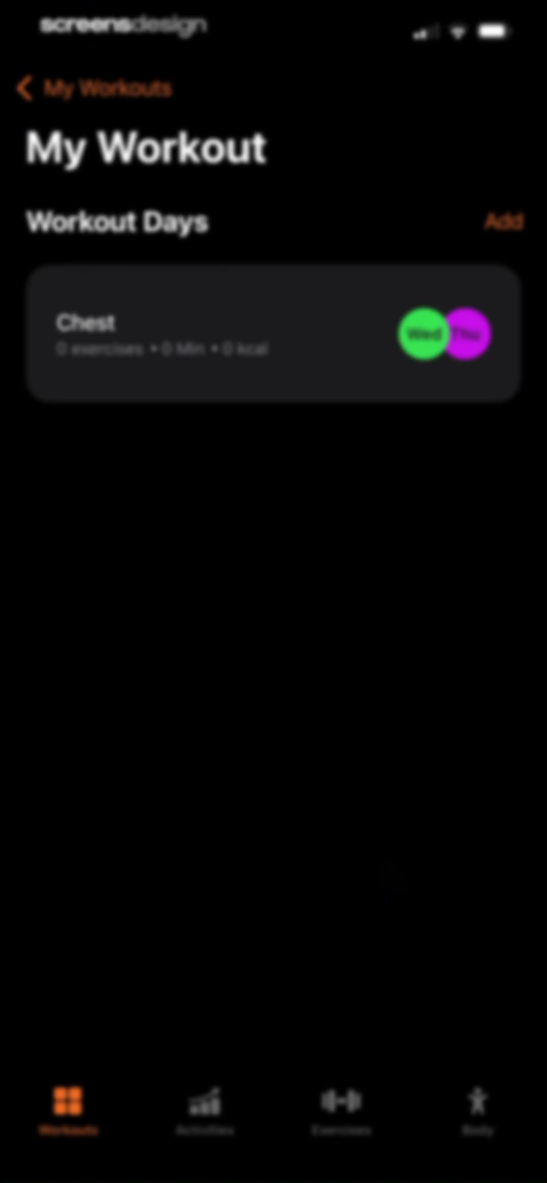 Gym WP - Workout Planner & Log screen 94