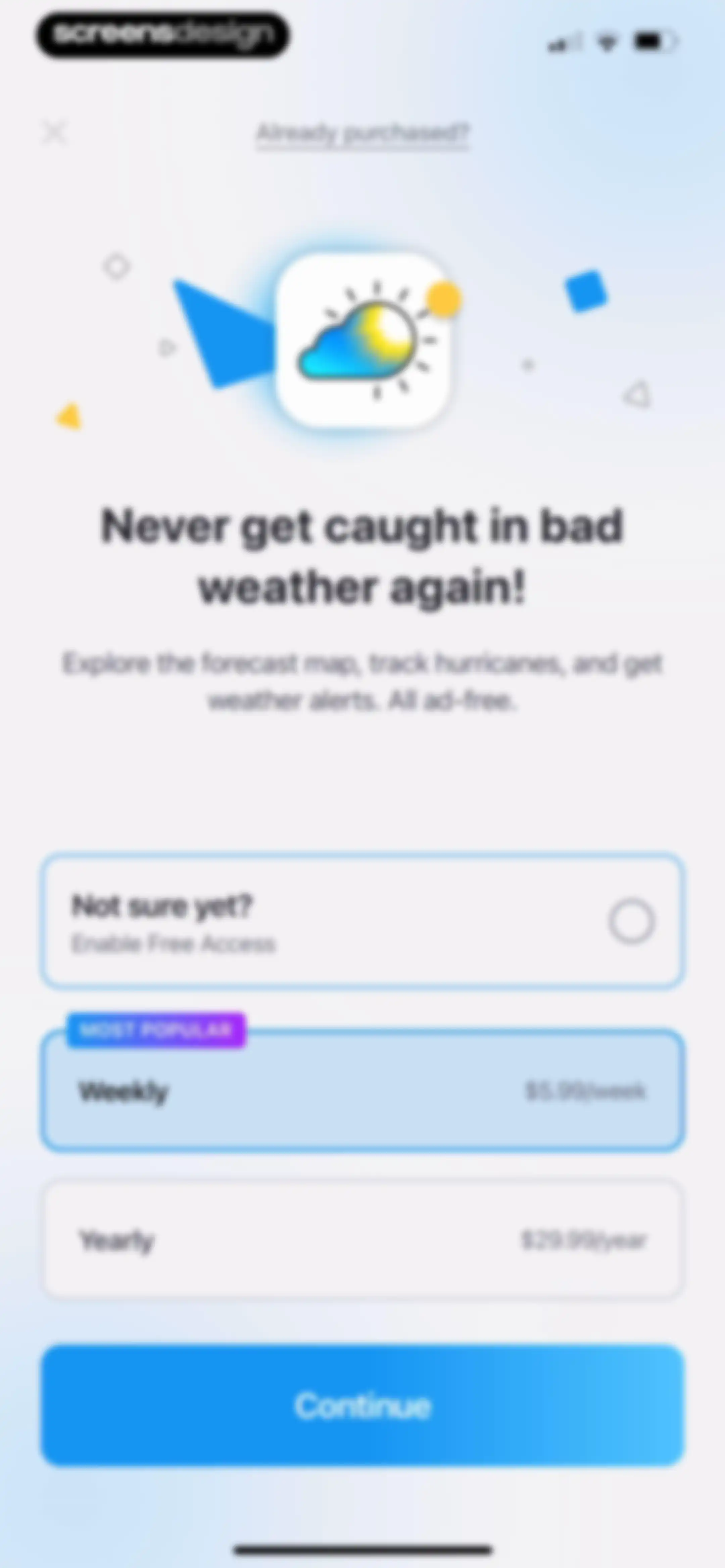 Weather Live° - Local Forecast screen 7