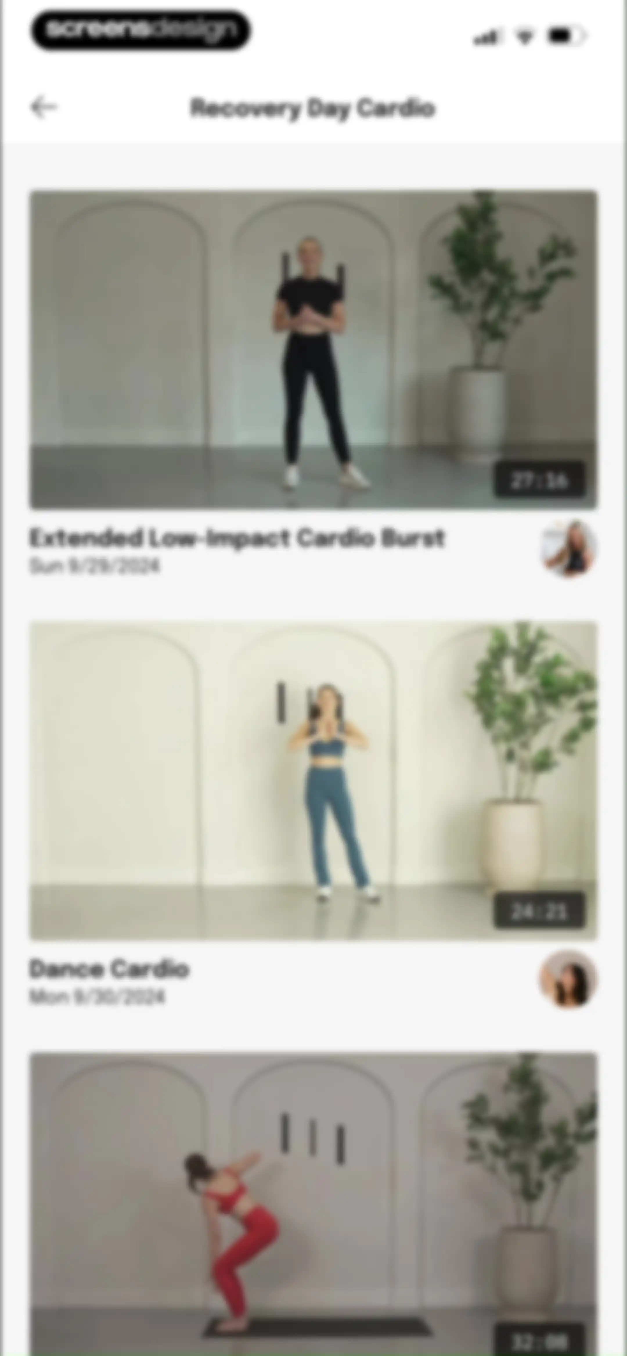 Evlo Fitness screen 38