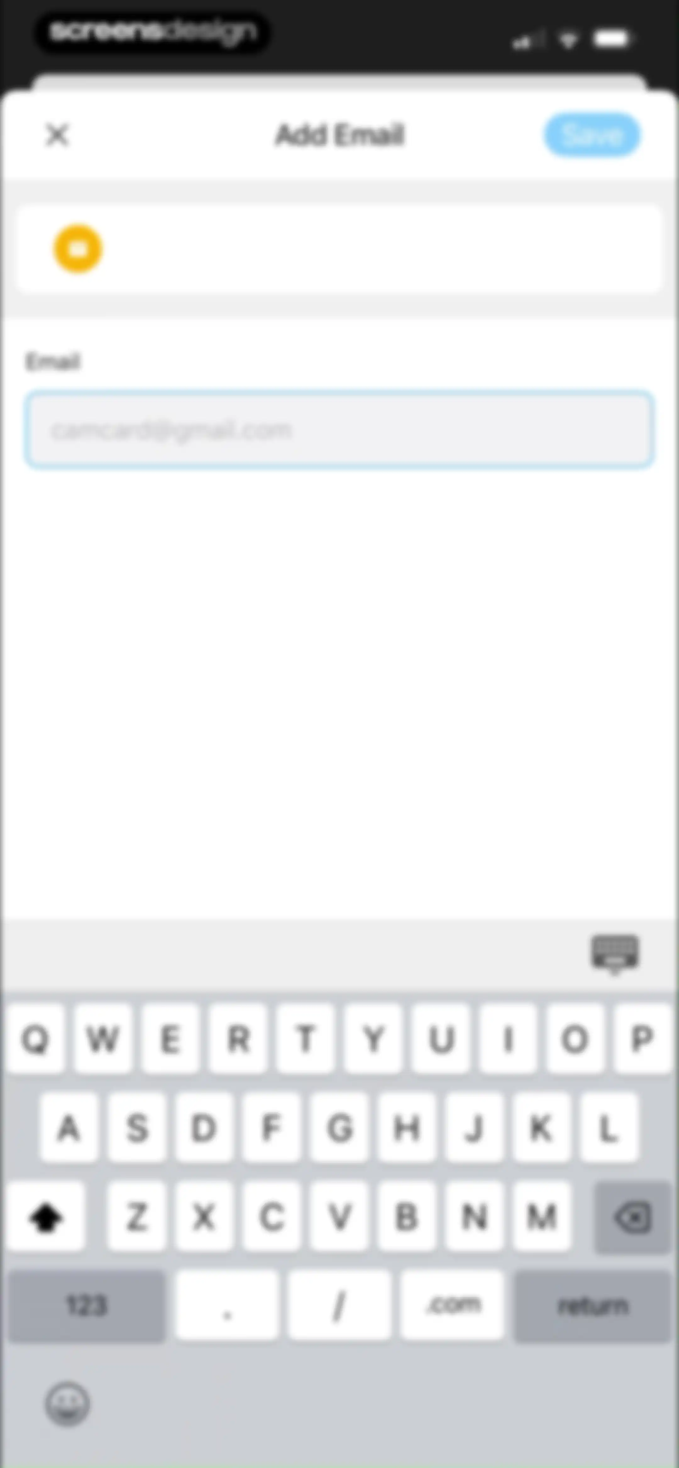 CamCard AI Business Assistant screen 52