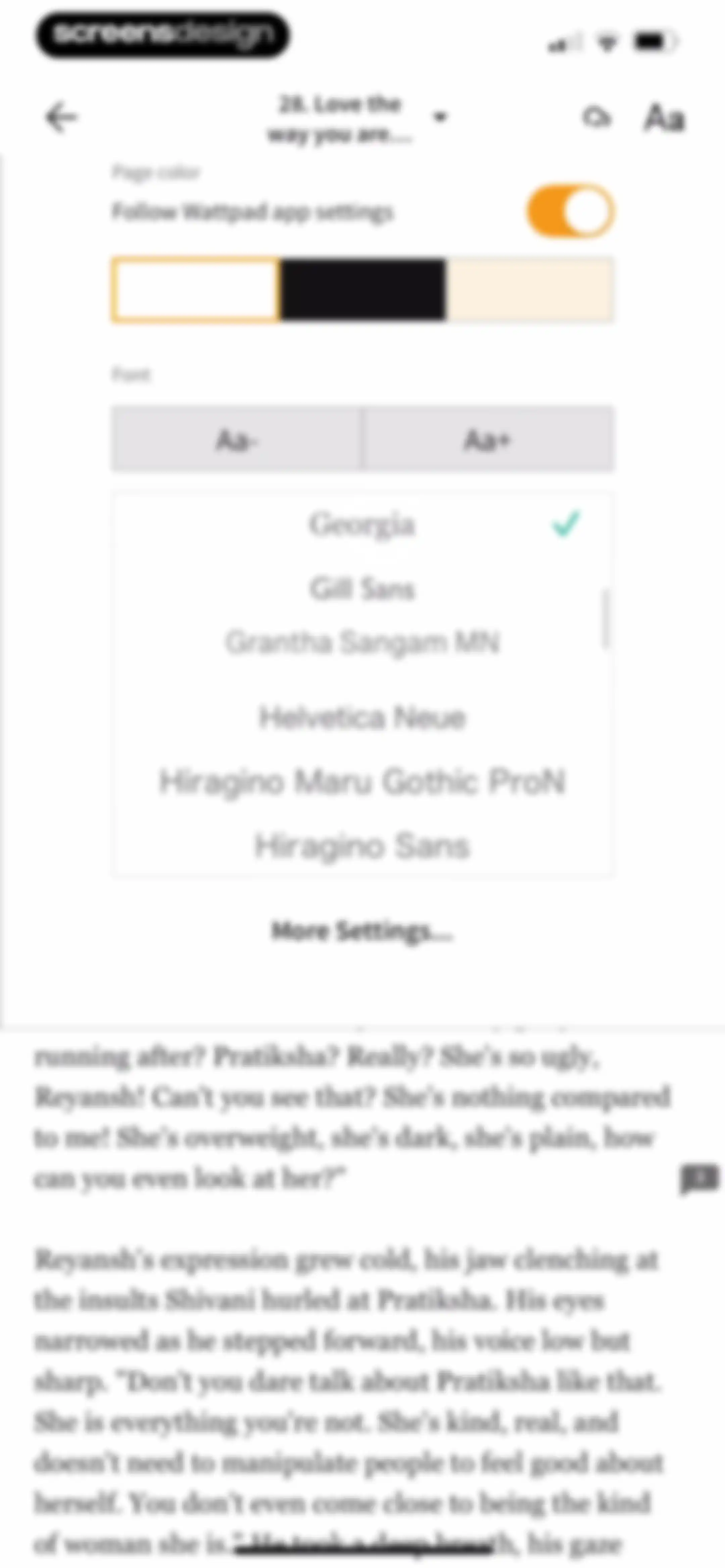 Wattpad - Read & Write Stories screen 48