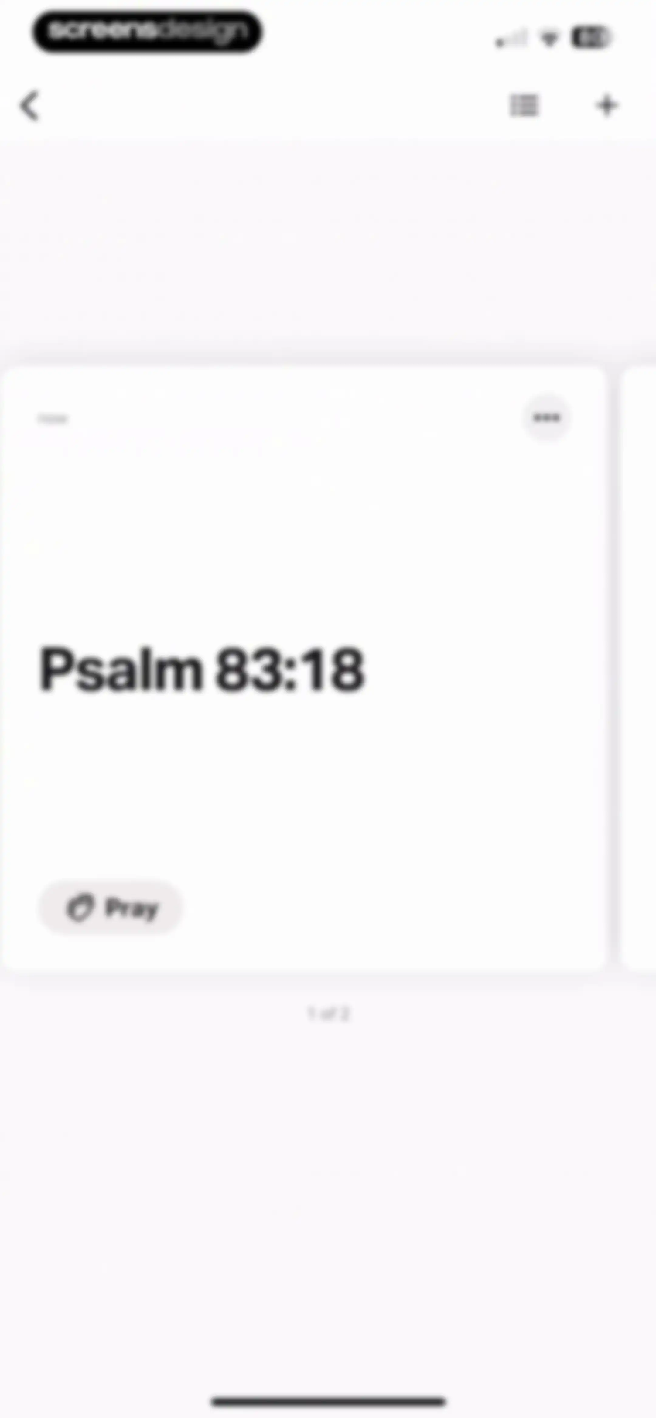 Bible screen 115
