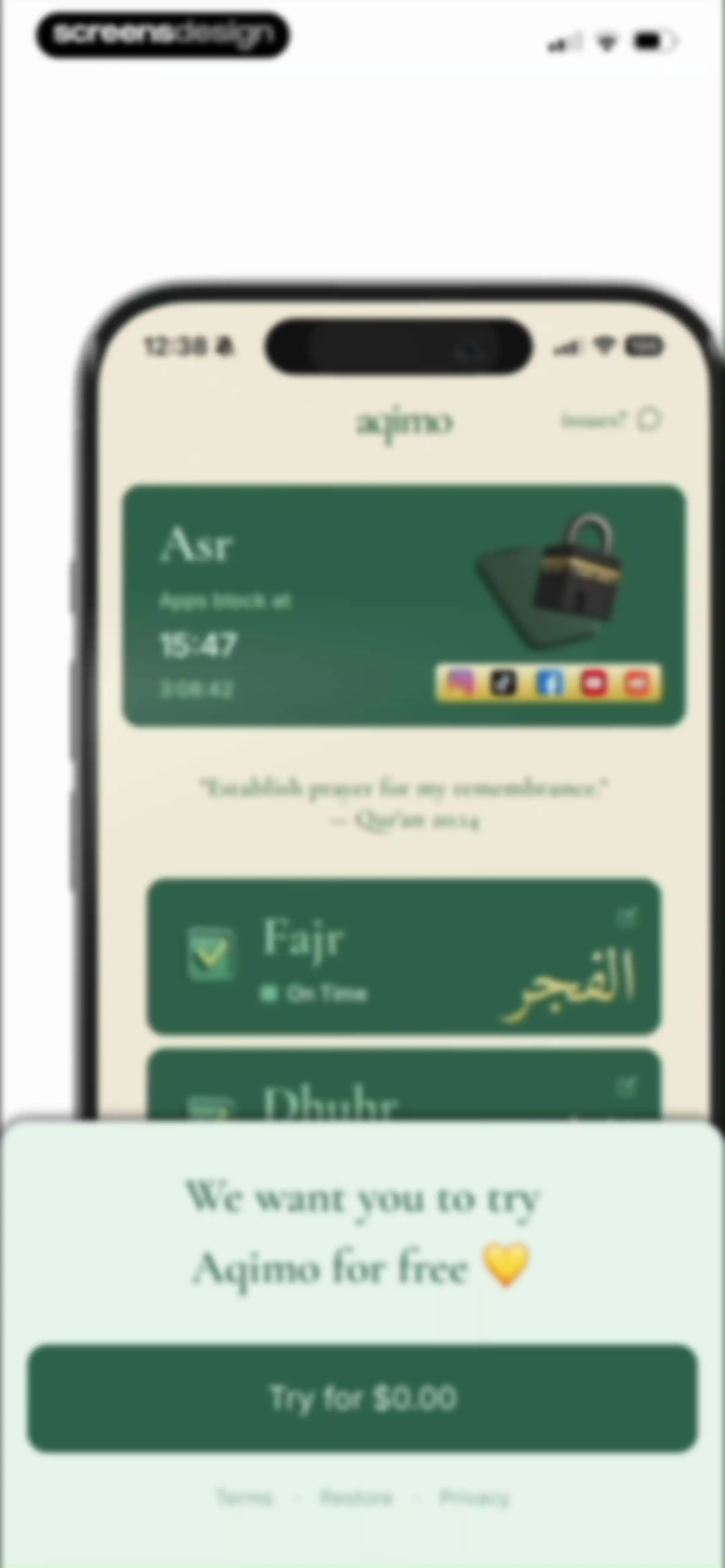 Aqimo: Salah Focus screen 27