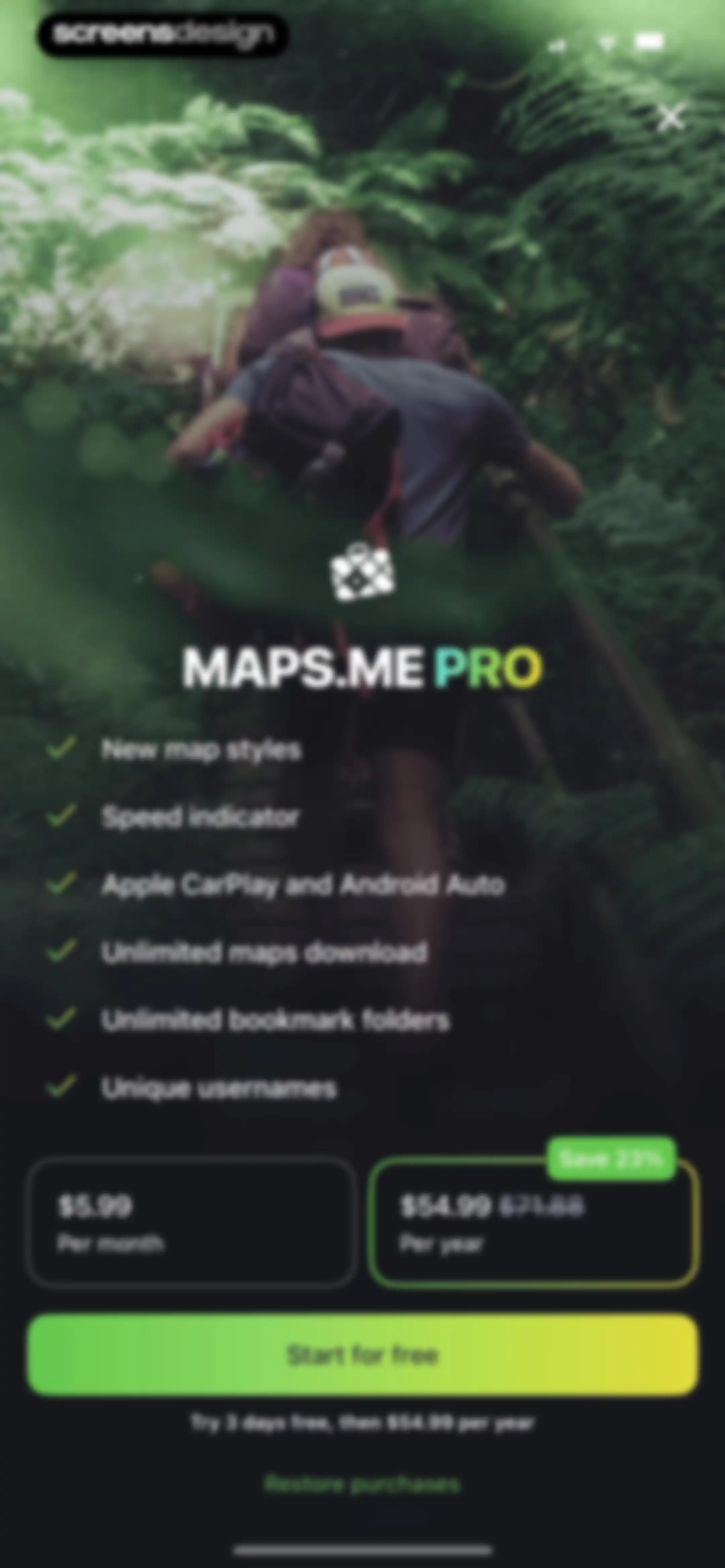 MAPS.ME: Offline Maps, GPS Nav screen 12