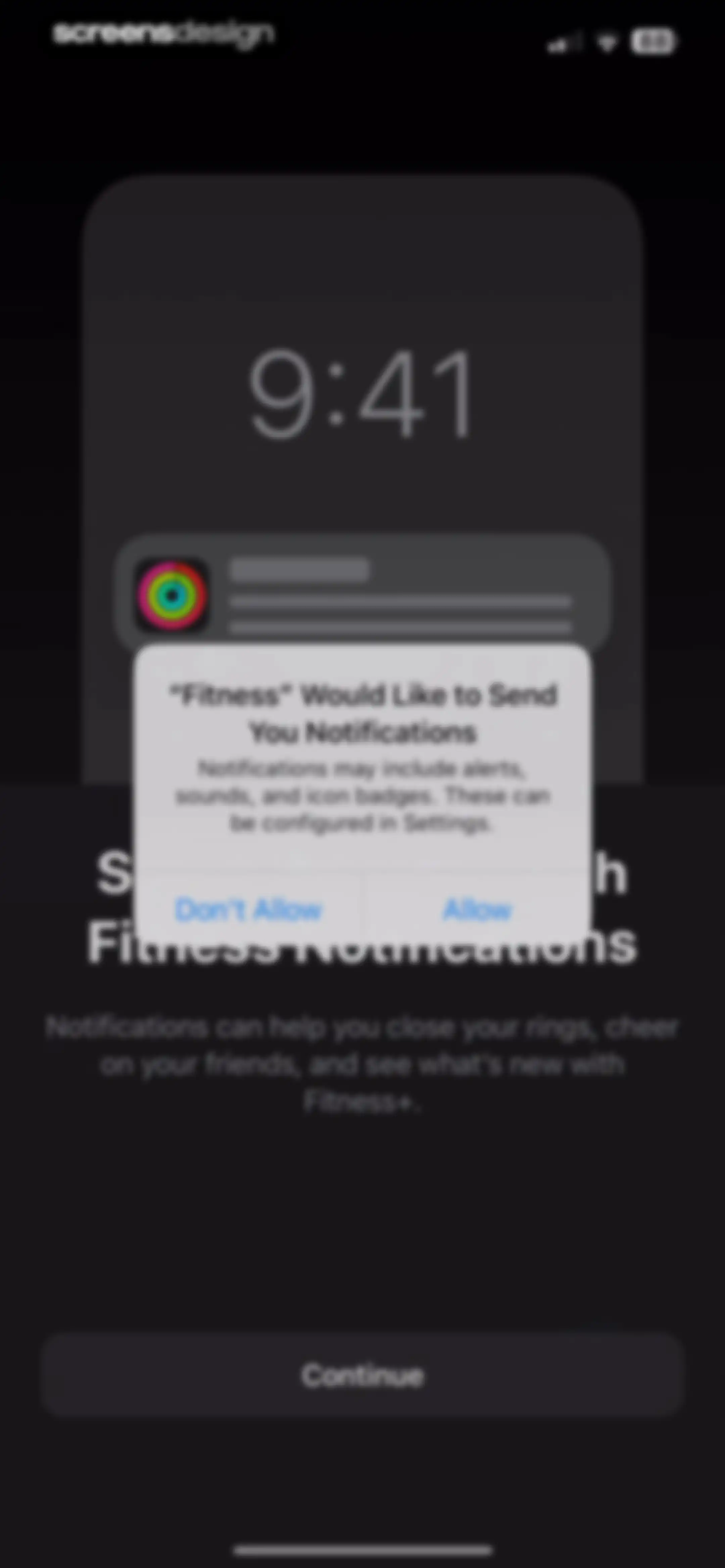 Apple Fitness screen 11