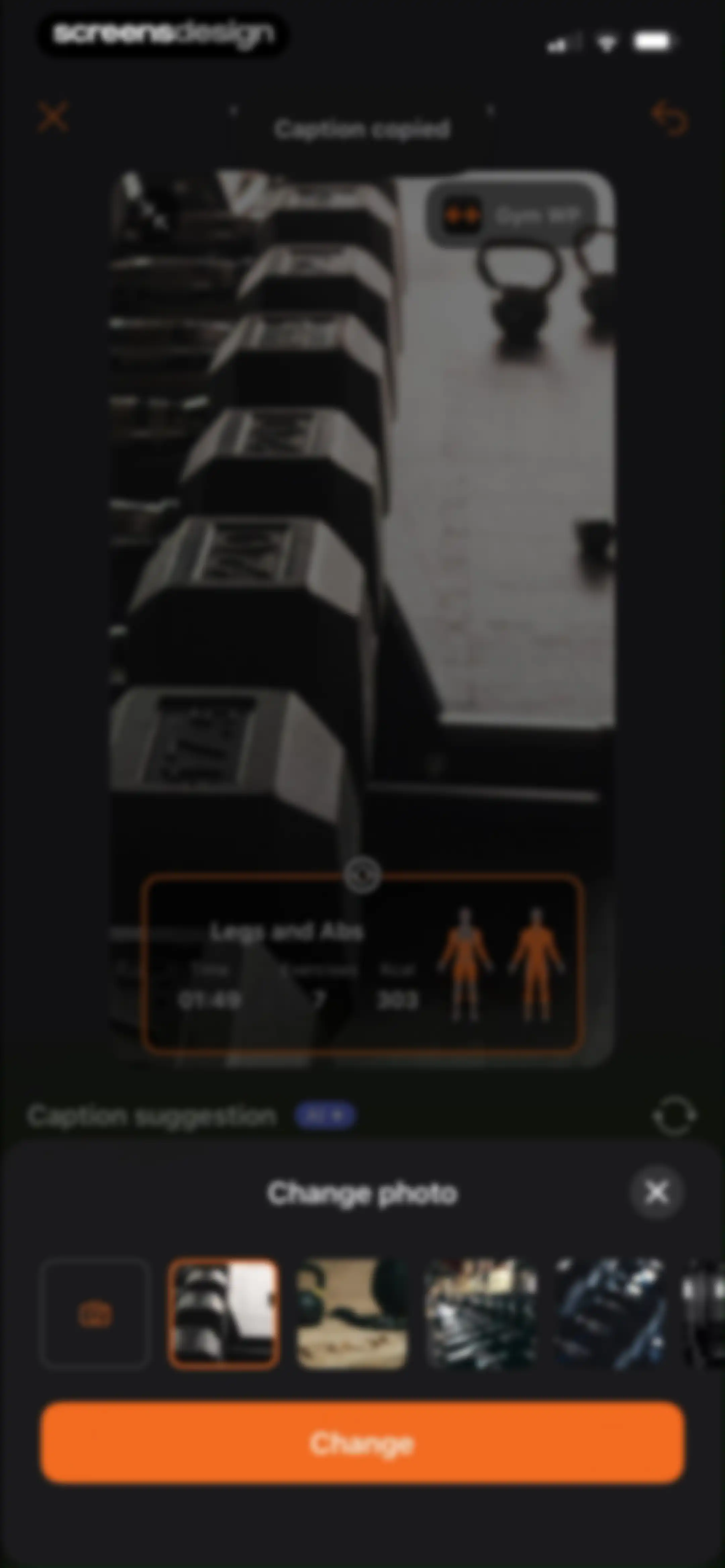 Gym WP - Workout Planner & Log screen 77