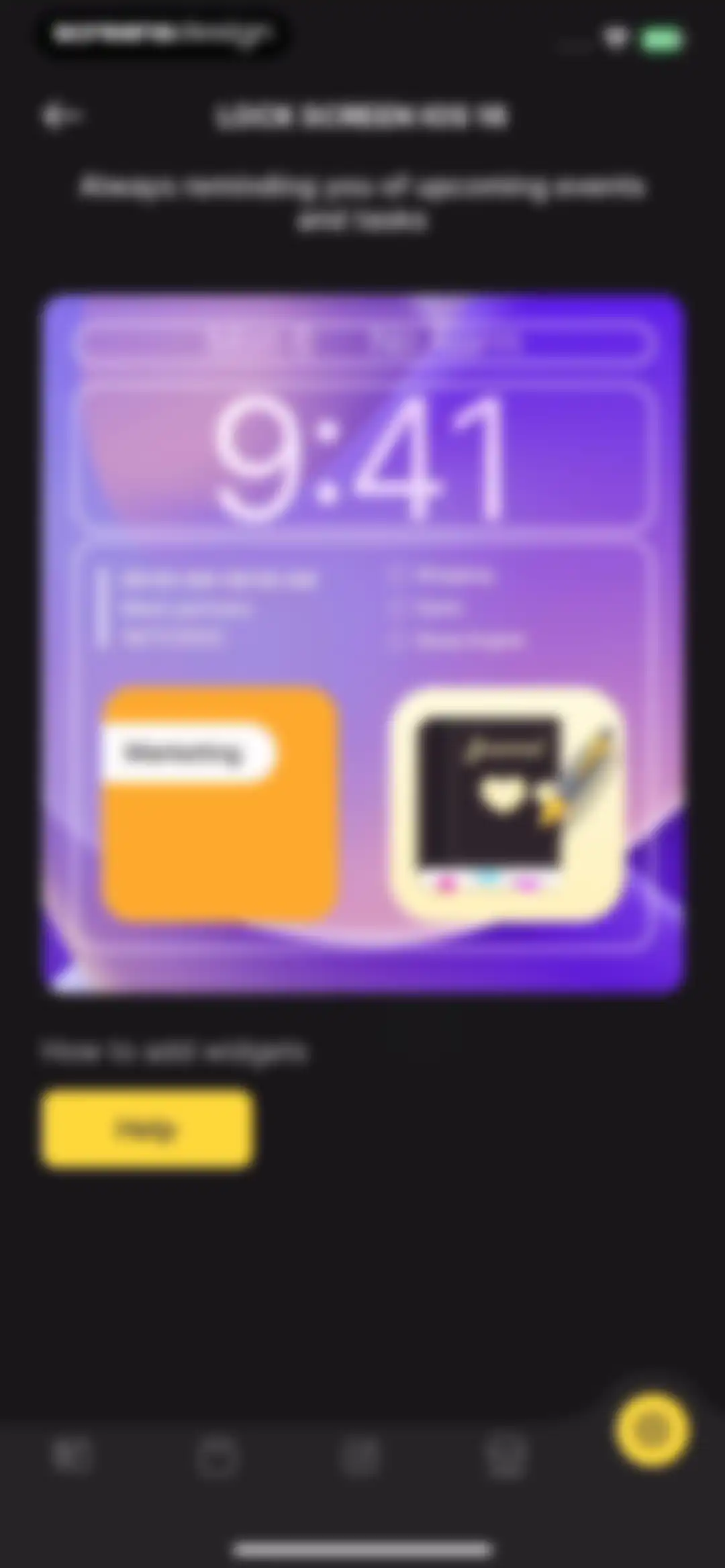 Journal: Planner, Notes, PDFs screen 85