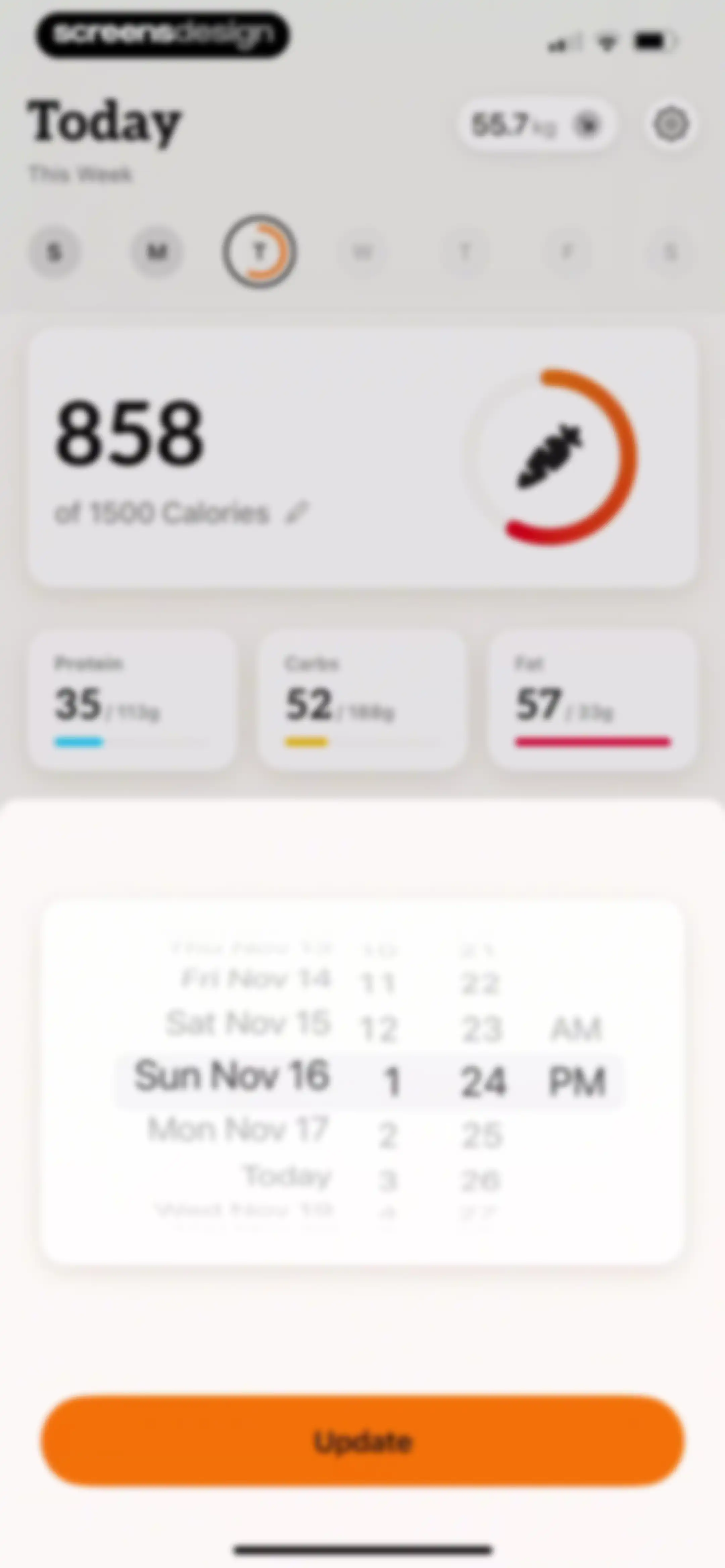 CalBot: AI Calorie Tracker screen 62