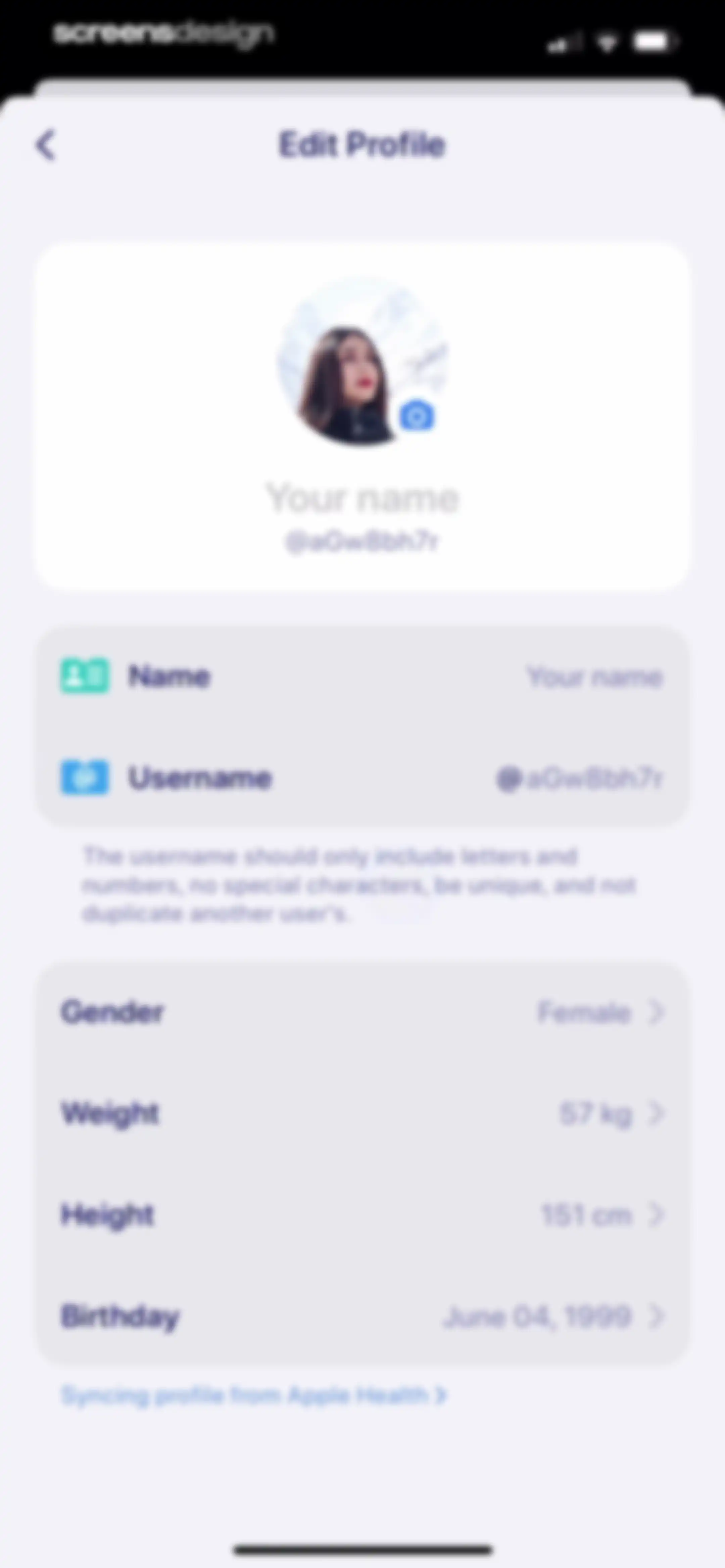Grow: Health & Fitness screen 130