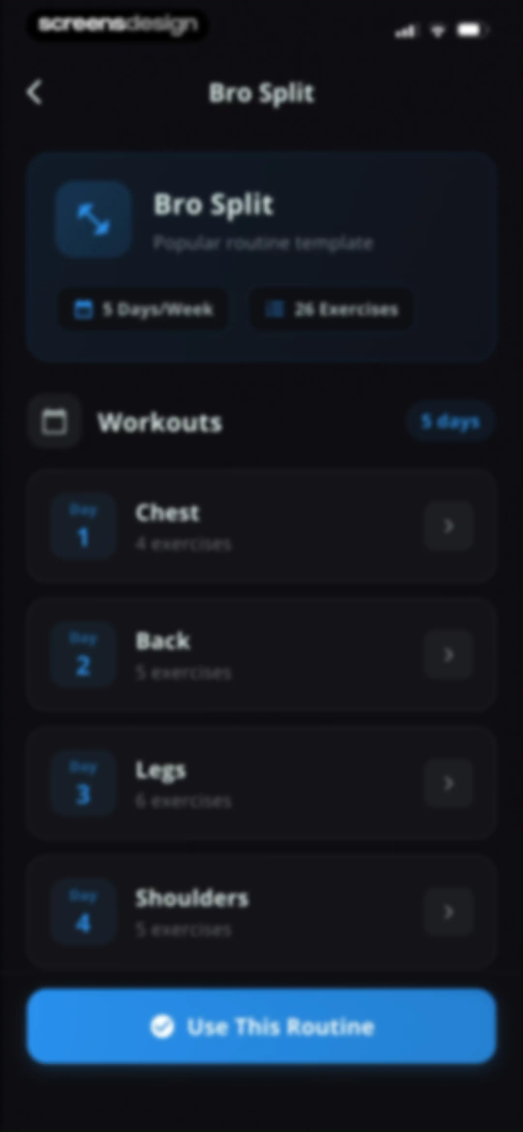 Stronger - Gym Workout Planner screen 124