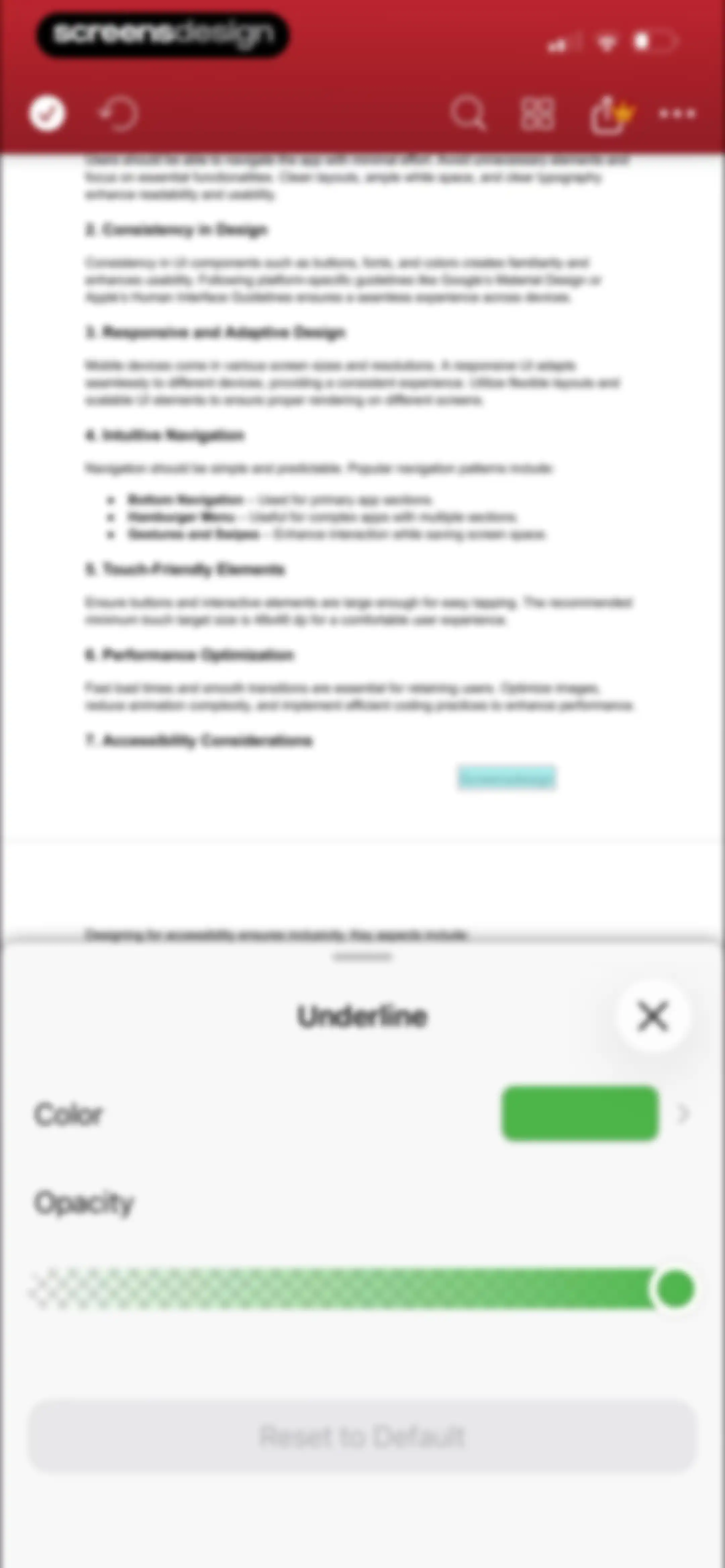 MobiPDF・PDF Text Editor・Reader screen 34