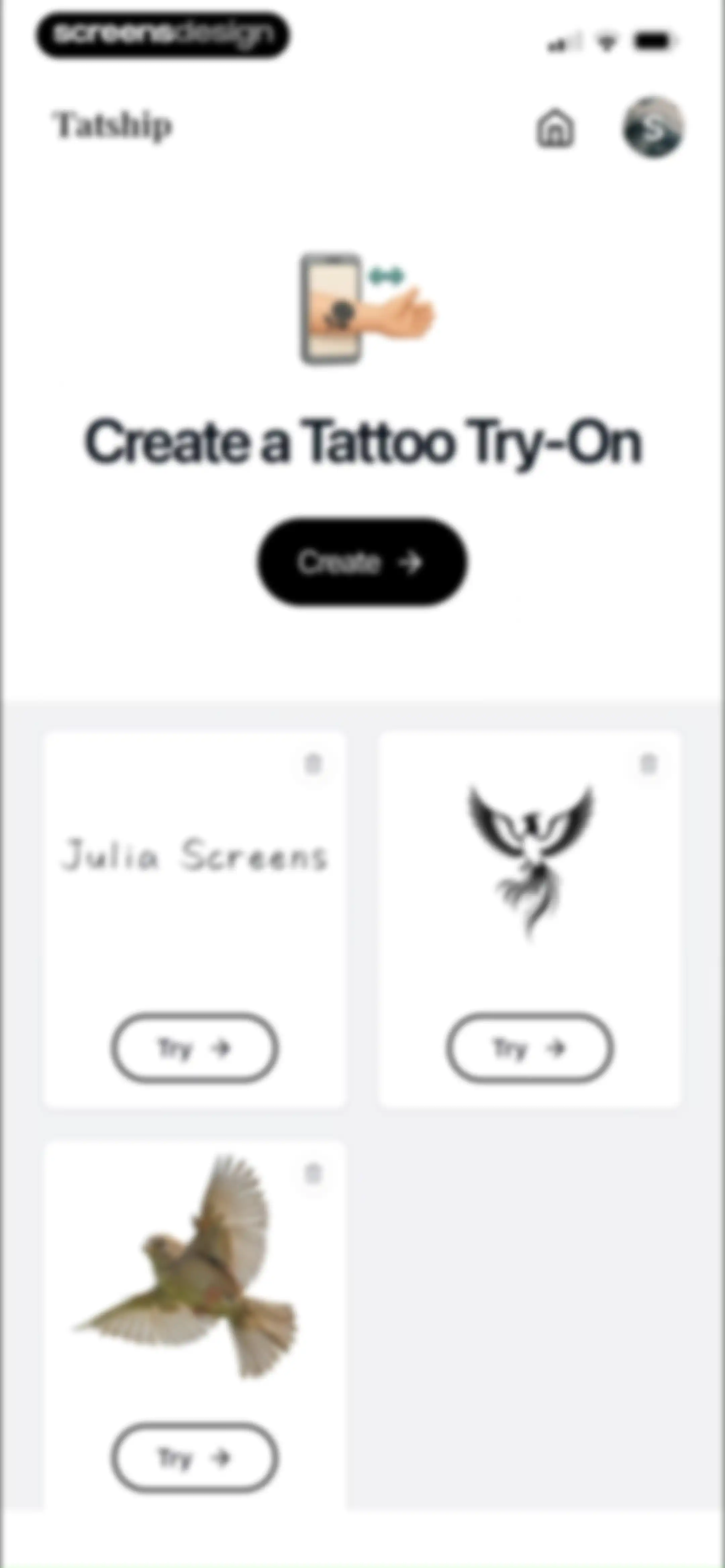 Tatship: Tattoo Design Try On screen 102